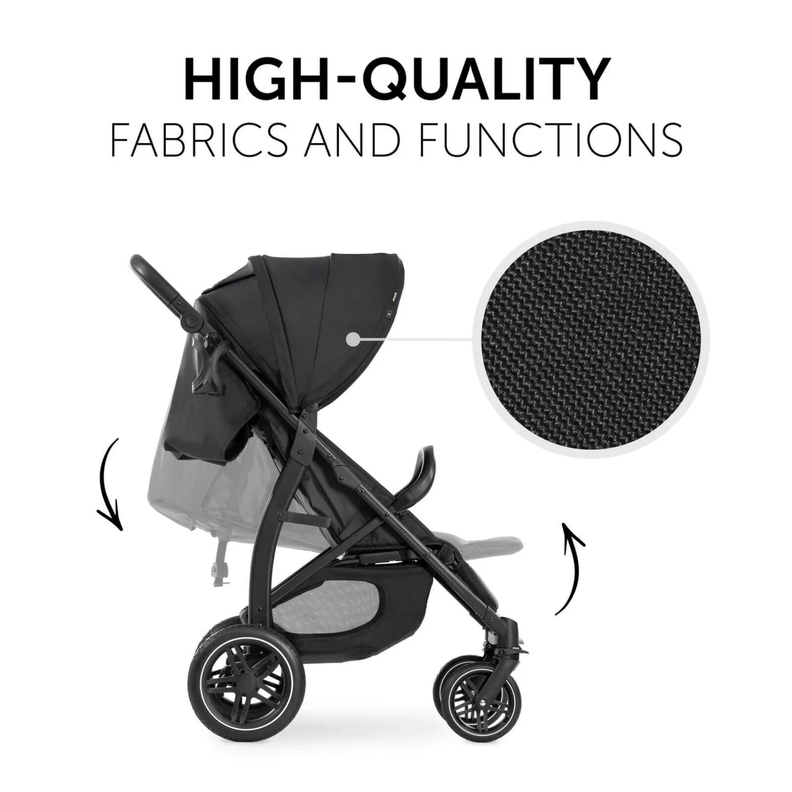 Hauck Rapid 4D Pushchair - Black - Image 4