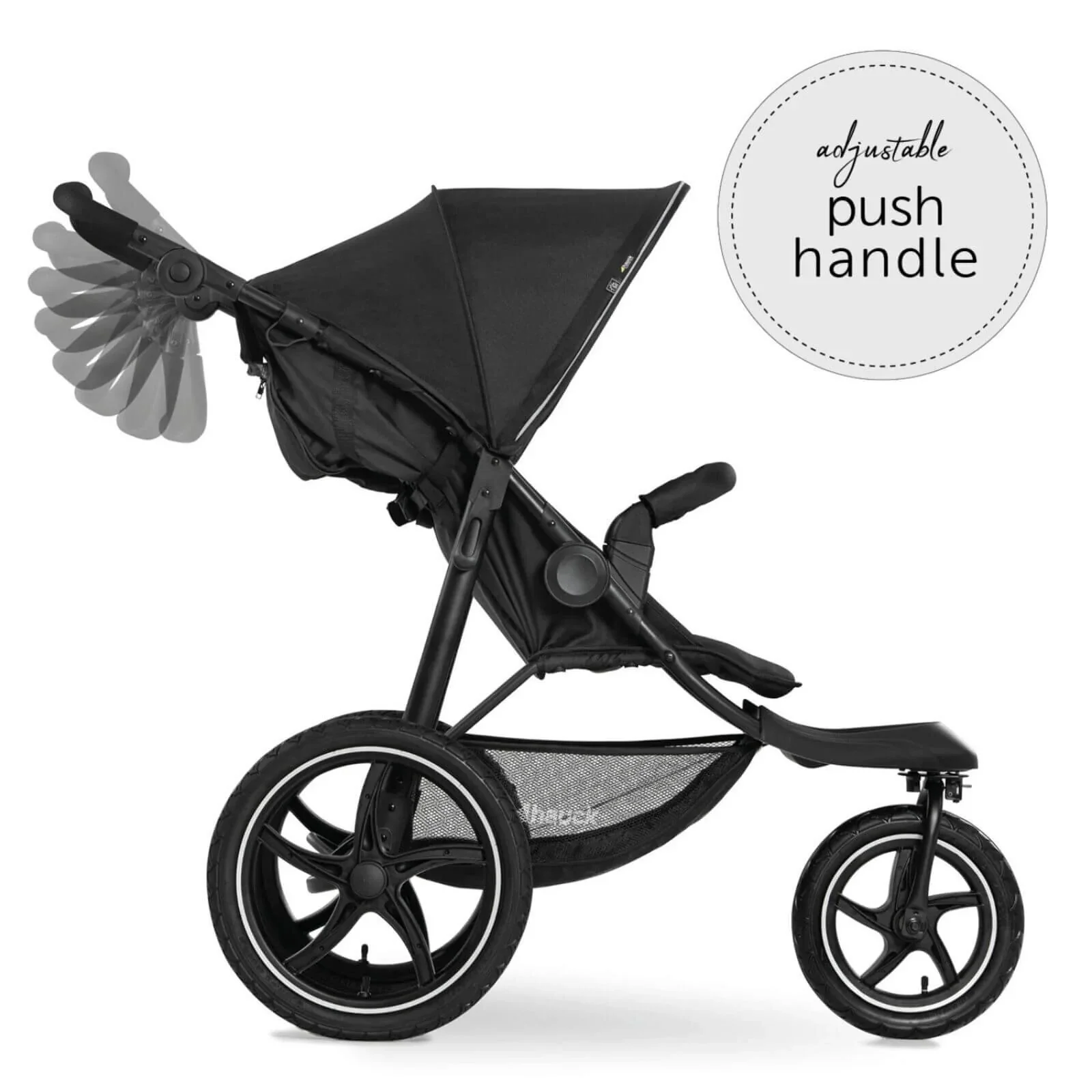 Hauck Runner 2 Pushchair - Black - Image 6