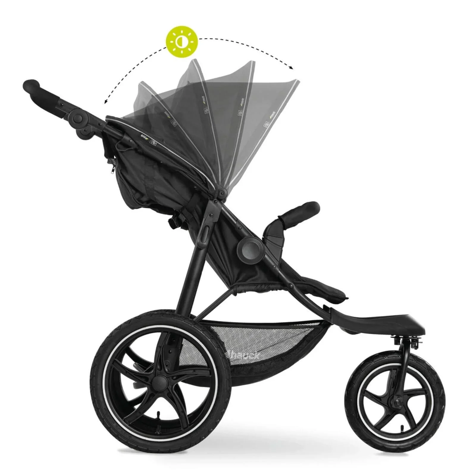 Hauck Runner 2 Pushchair - Black - Image 7