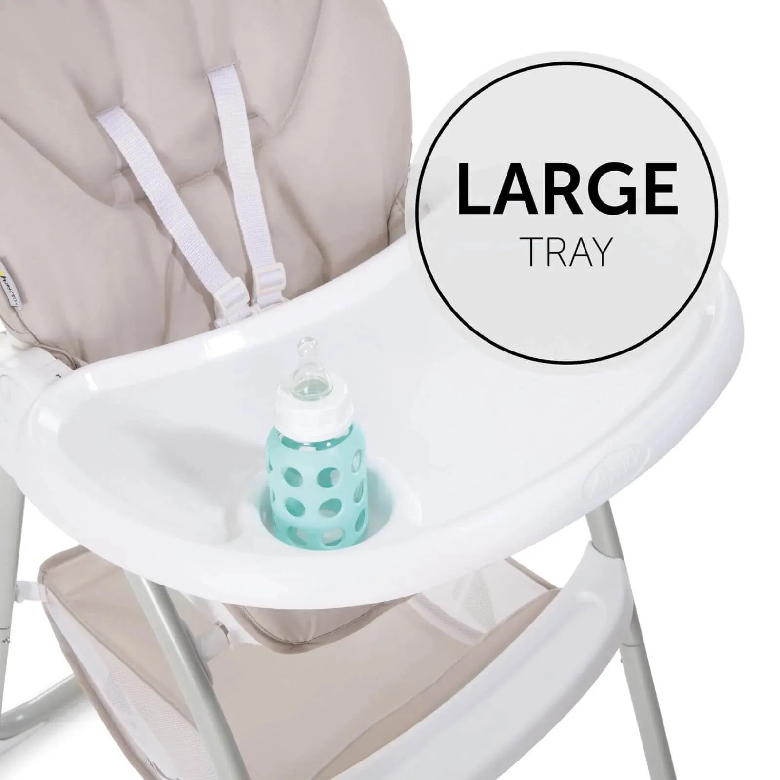 Hauck Sit N Fold Highchair - Beige - Image 8