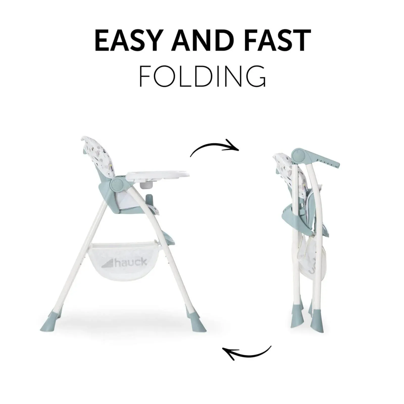 Hauck Sit N Fold Highchair - Space - Image 2