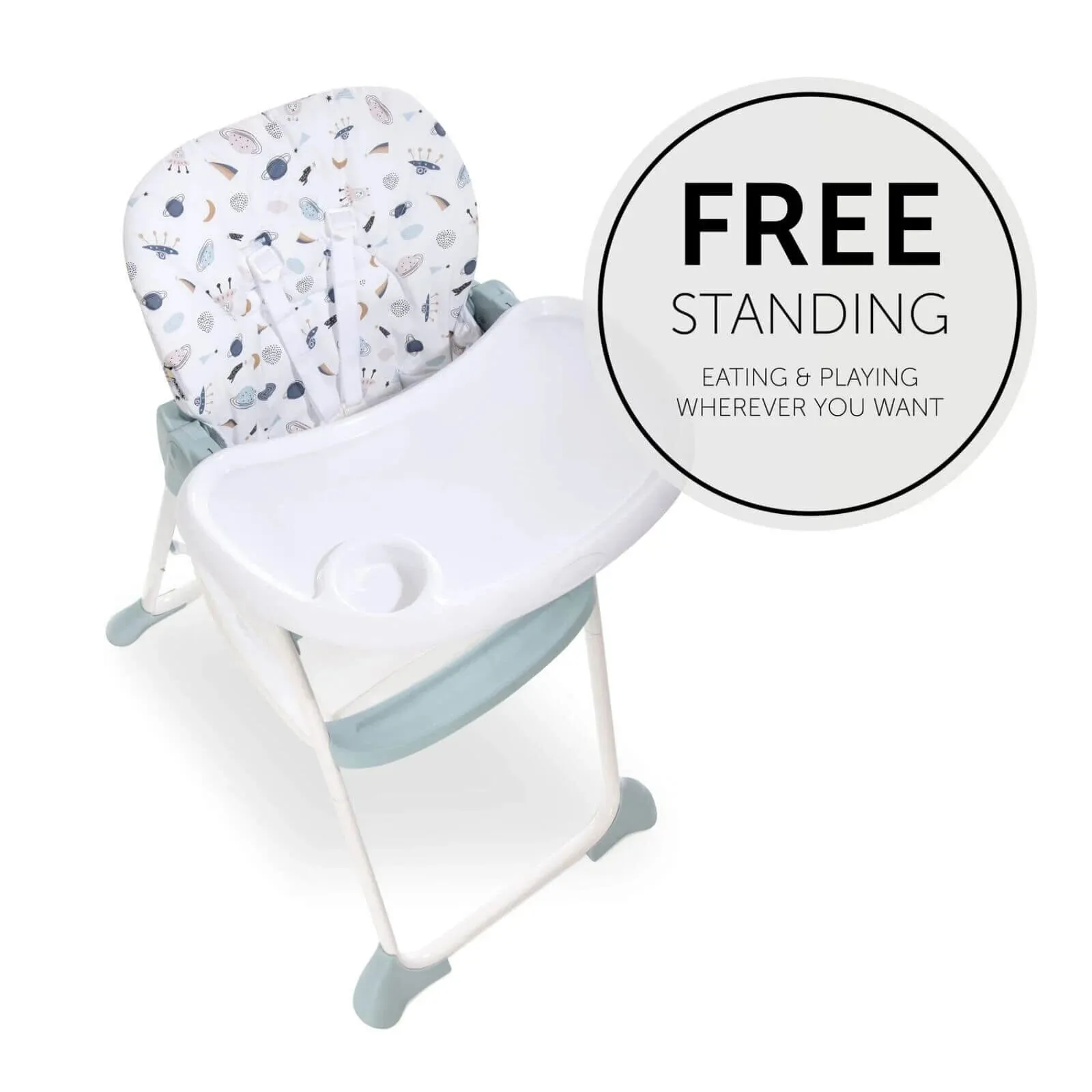Hauck Sit N Fold Highchair - Space - Image 5