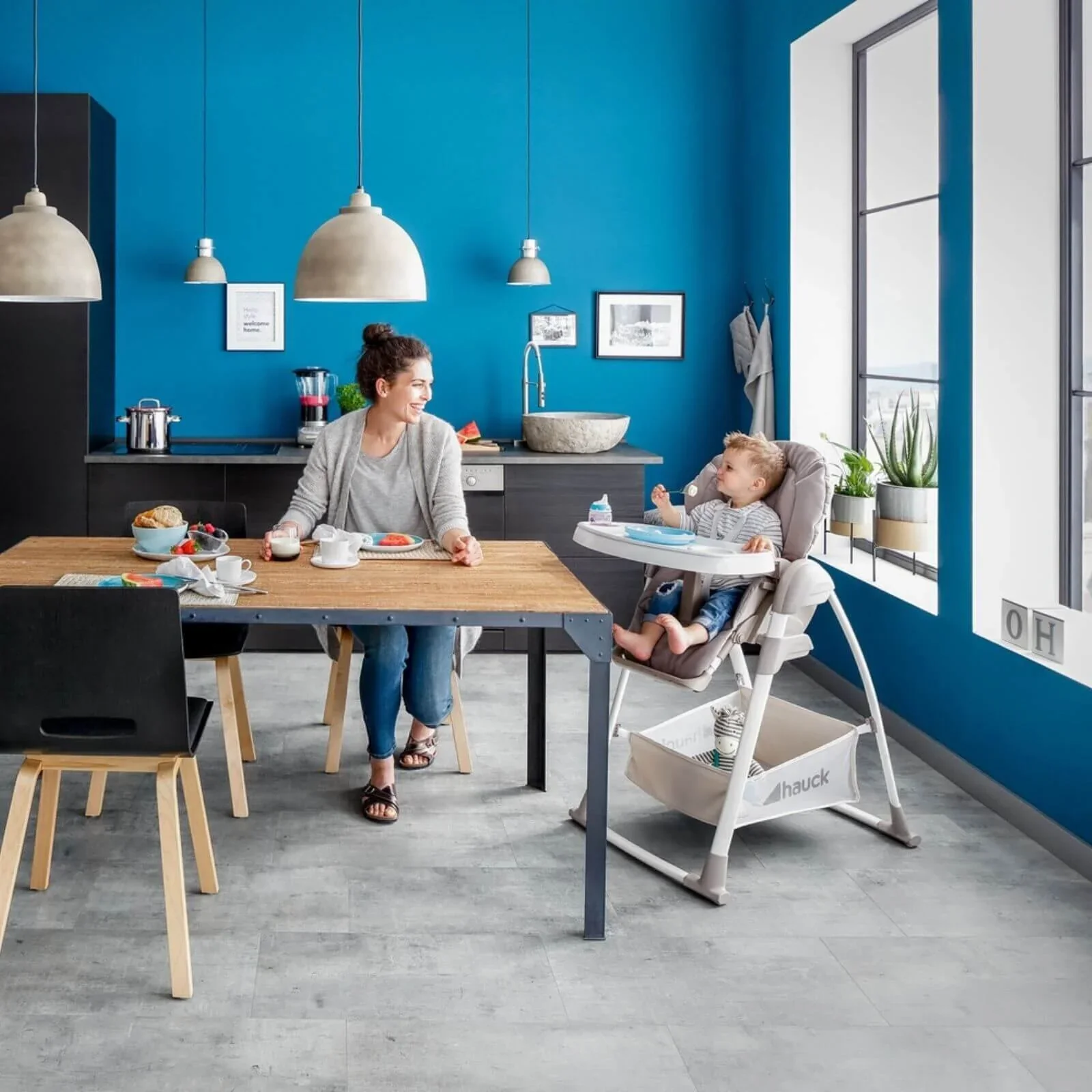 Hauck Sit N Relax 3-in-1 Highchair - Stretch Grey - Image 3