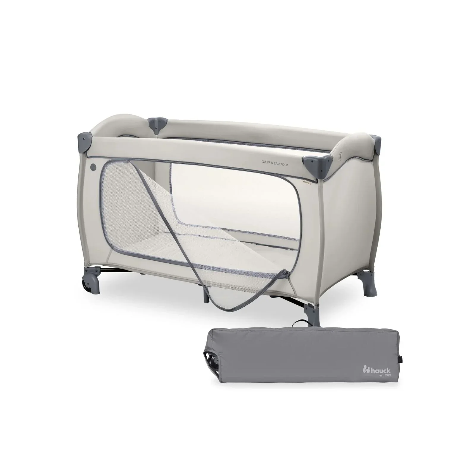 Hauck Sleep N Easyfold Travel Cot - Dark Grey - Image 12