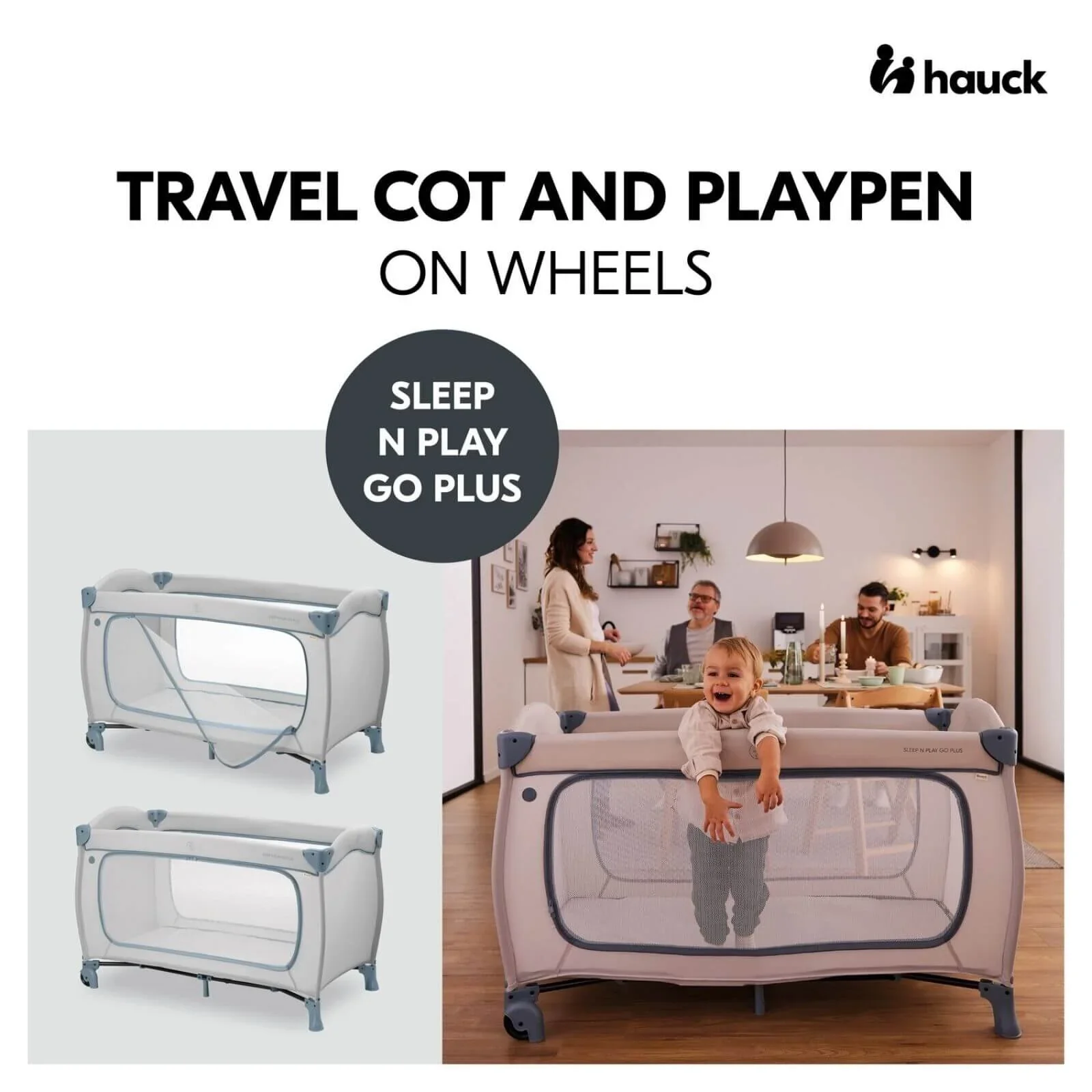 Hauck Sleep N Play Go Plus - Dusty Blue - Image 7