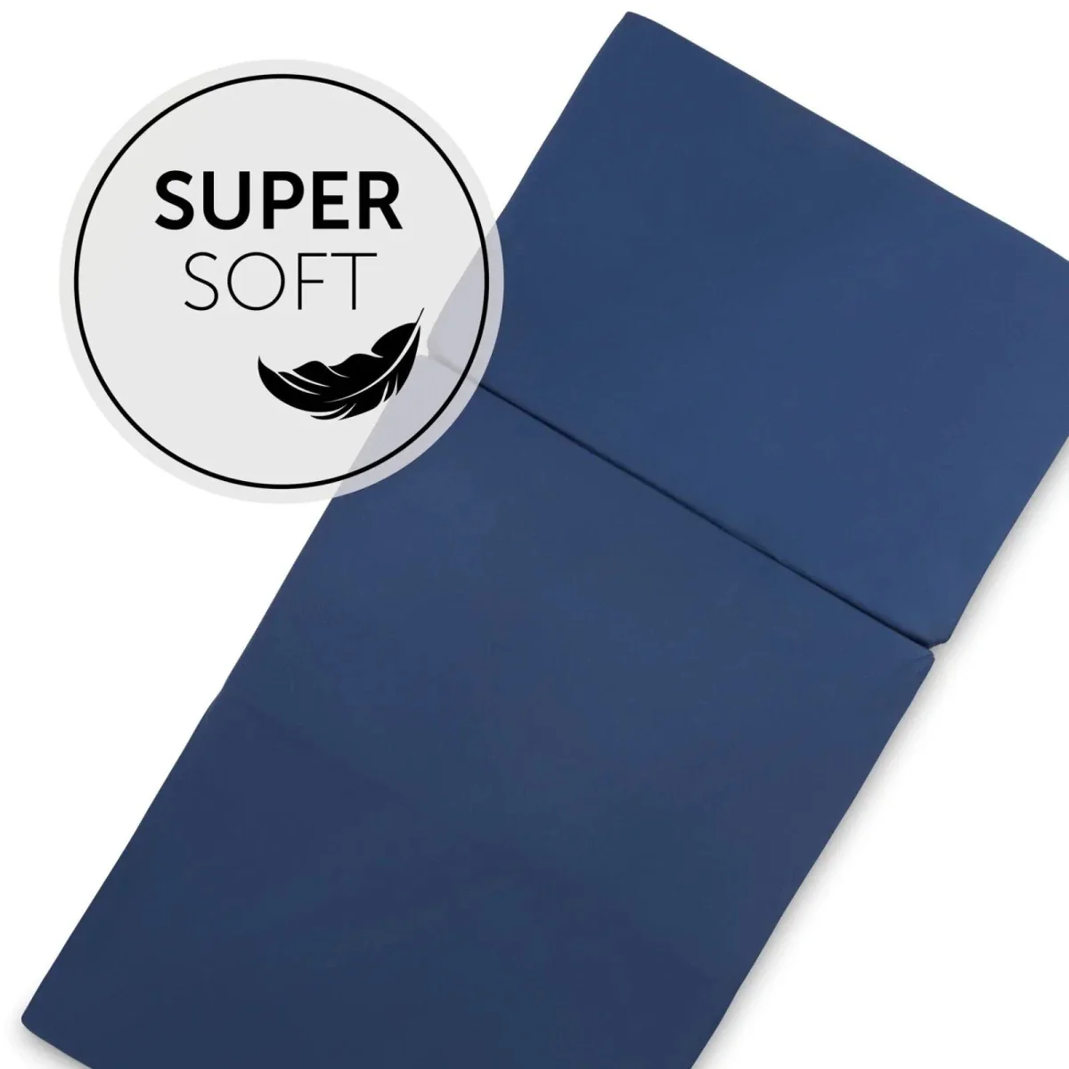 Hauck Sleeper Travel Cot Mattress 120x60cm - Navy - Image 4