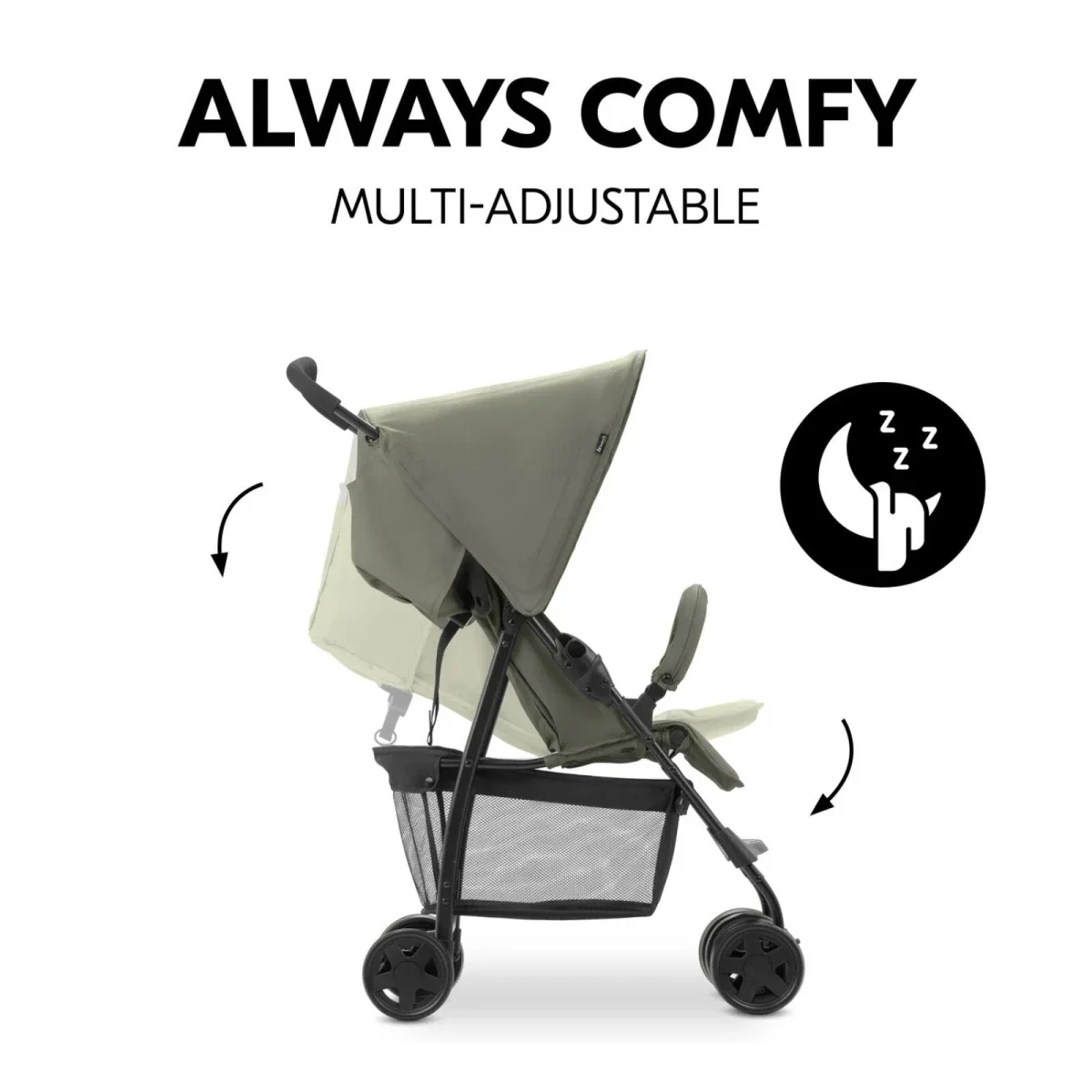 Hauck Sport Stroller - Olive - Image 12