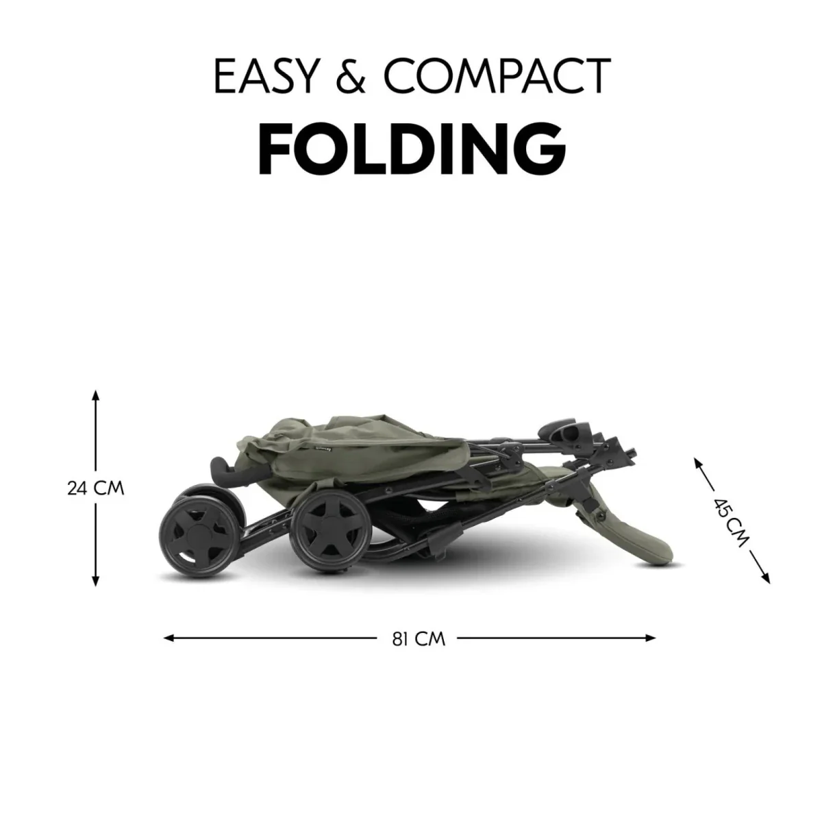 Hauck Sport Stroller - Olive - Image 14