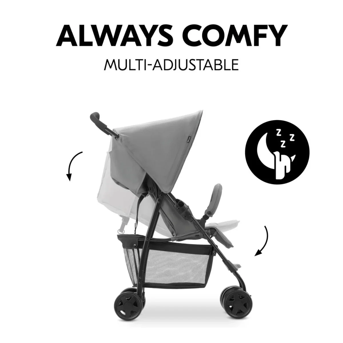 Hauck Sport Stroller - Grey - Image 10