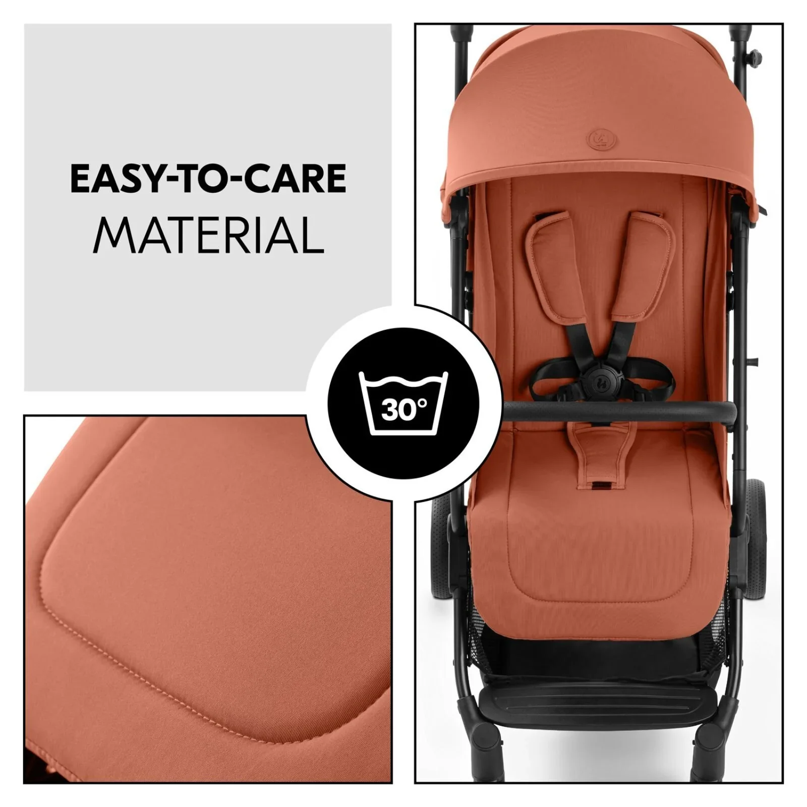 Hauck Travel N Care Plus Stroller - Cork - Image 10