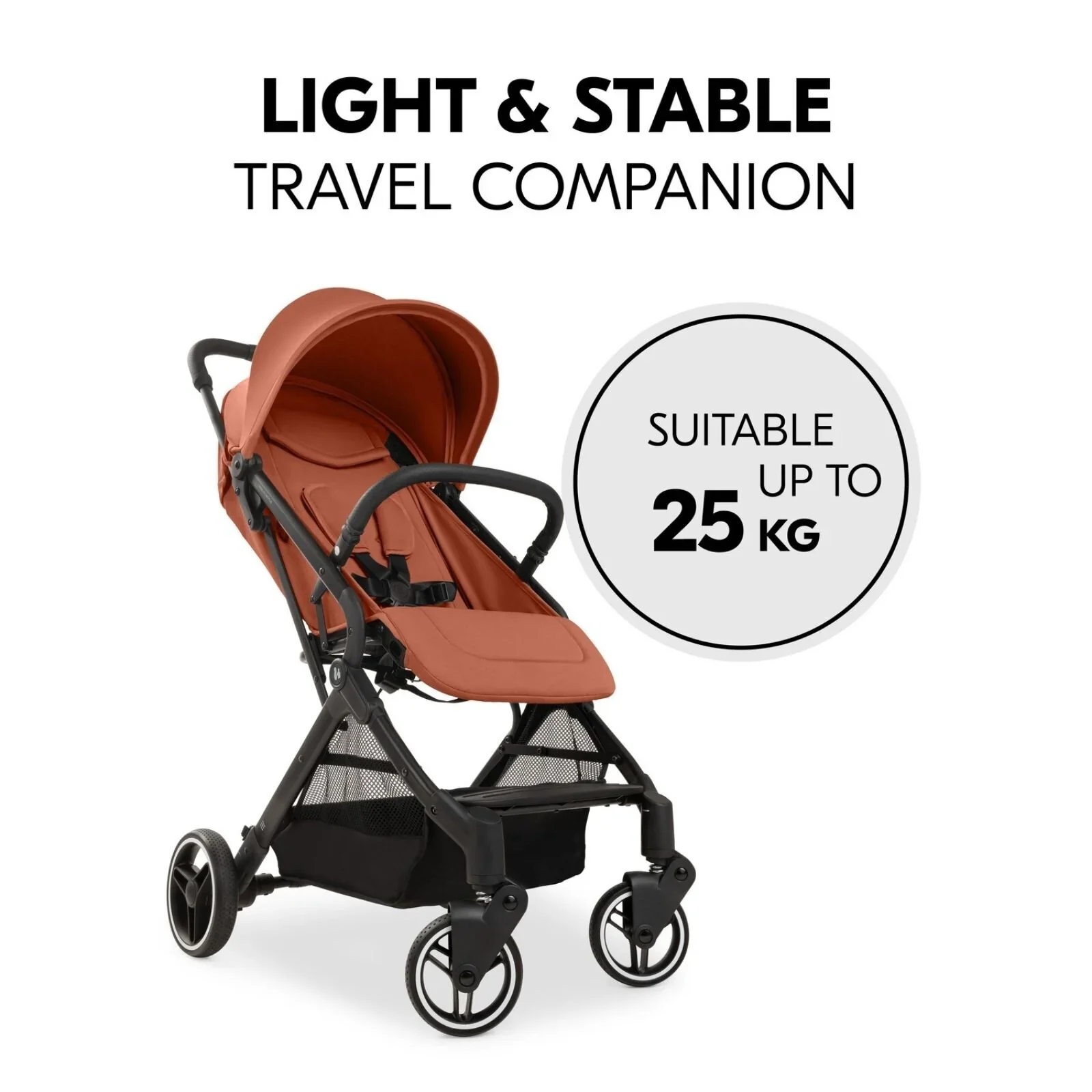 Hauck Travel N Care Plus Stroller - Cork - Image 3