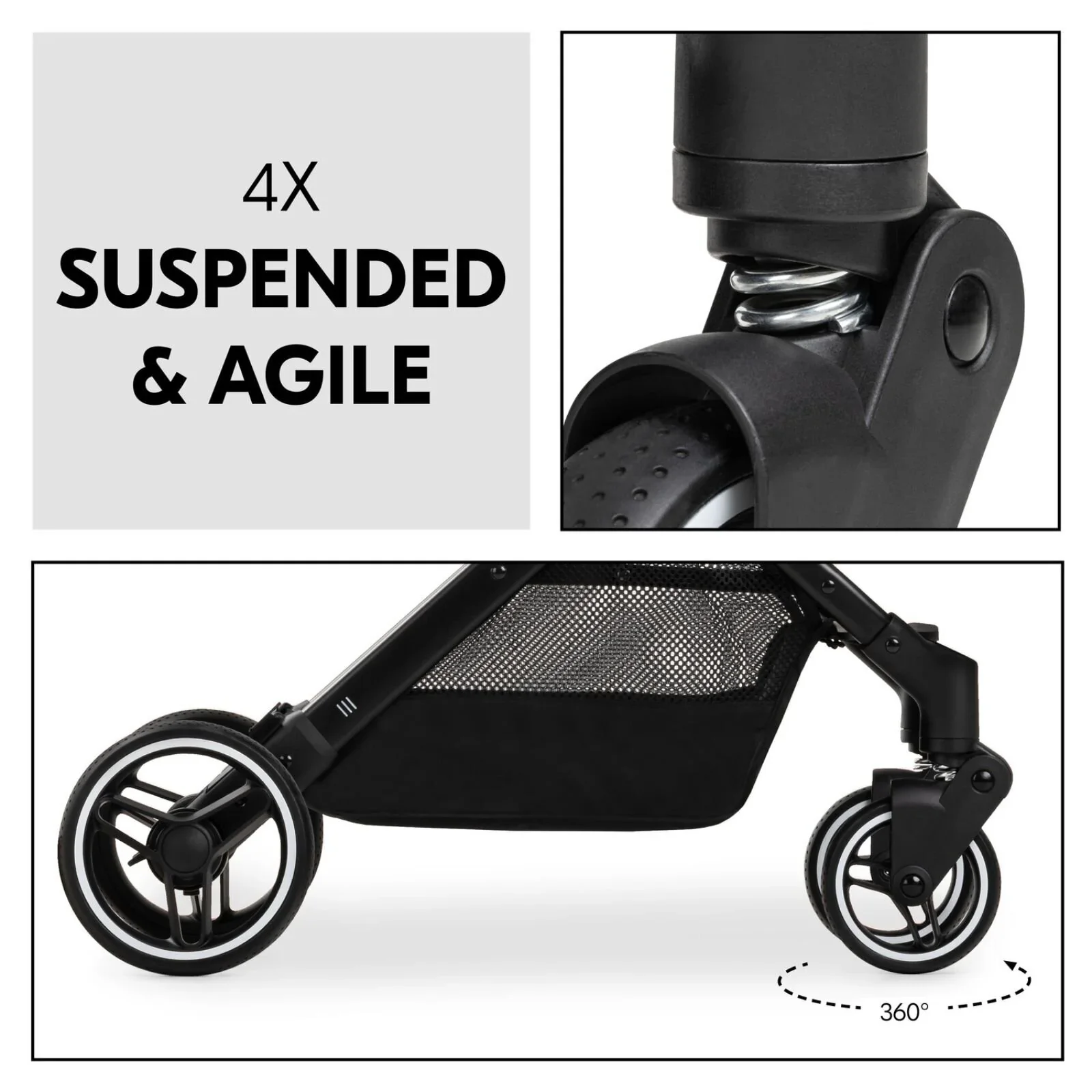 Hauck Travel N Care Plus Stroller - Cork - Image 7