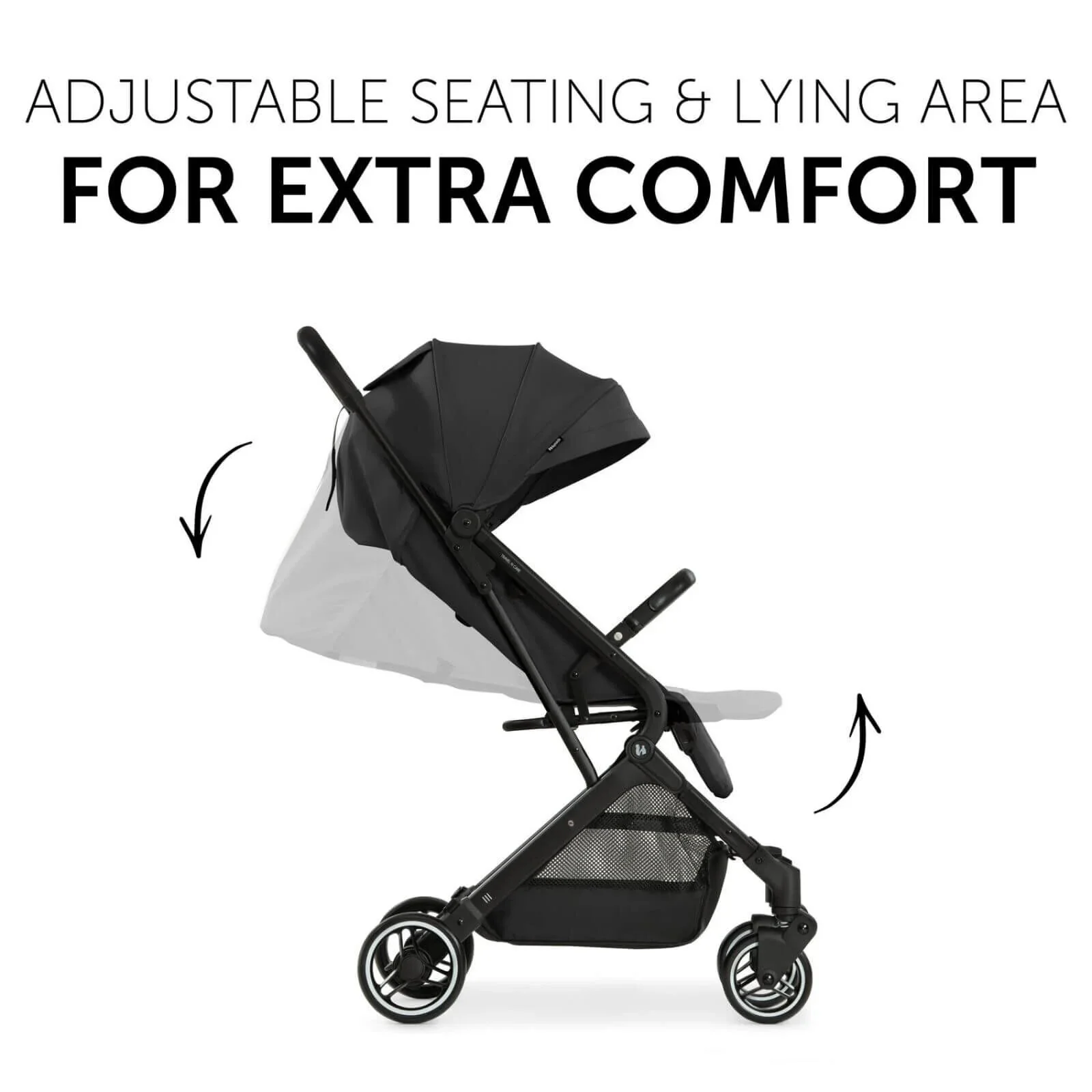 Hauck Travel N Care Pushchair - Black - Image 4