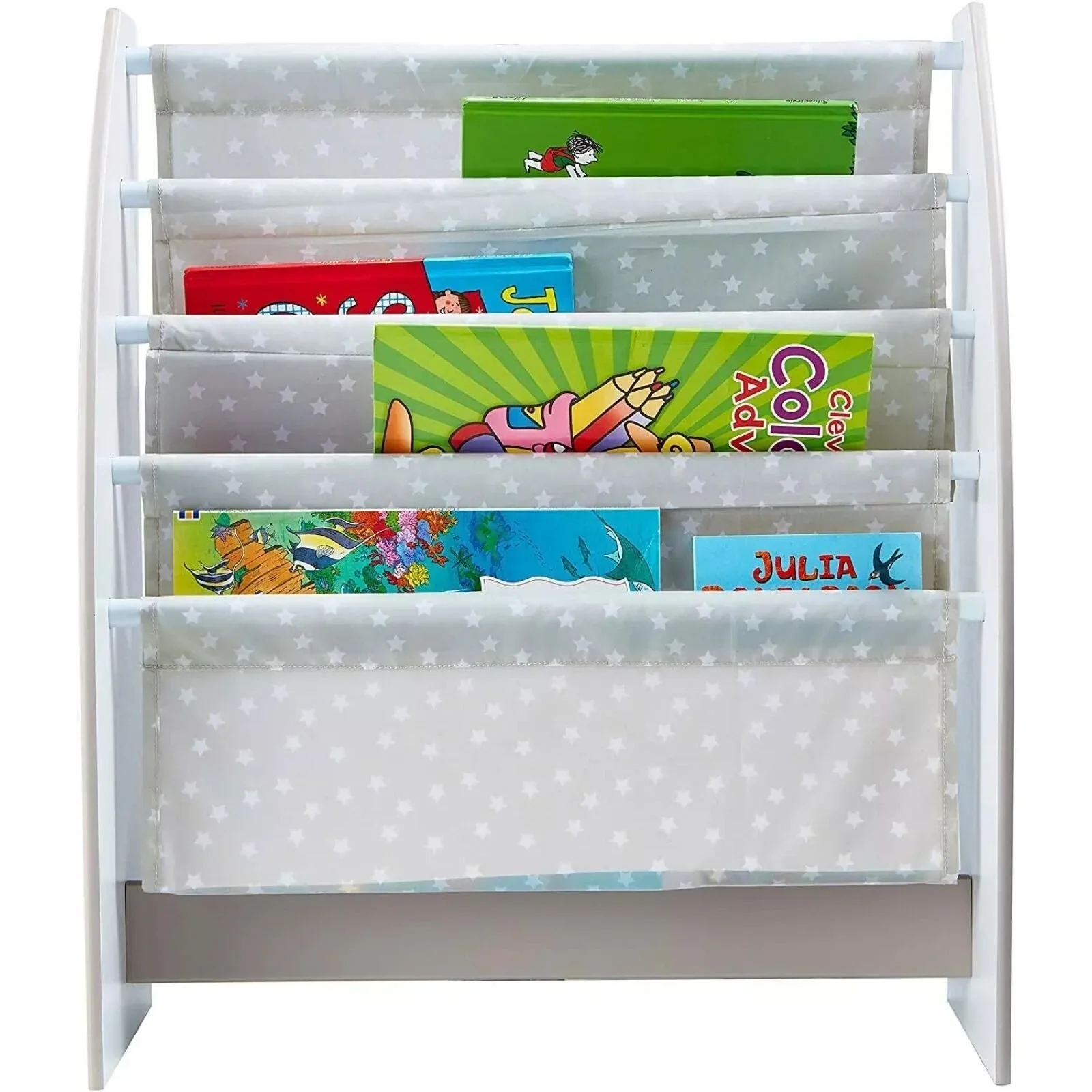 Hello Home Kids Sling Bookcase - White - Image 2