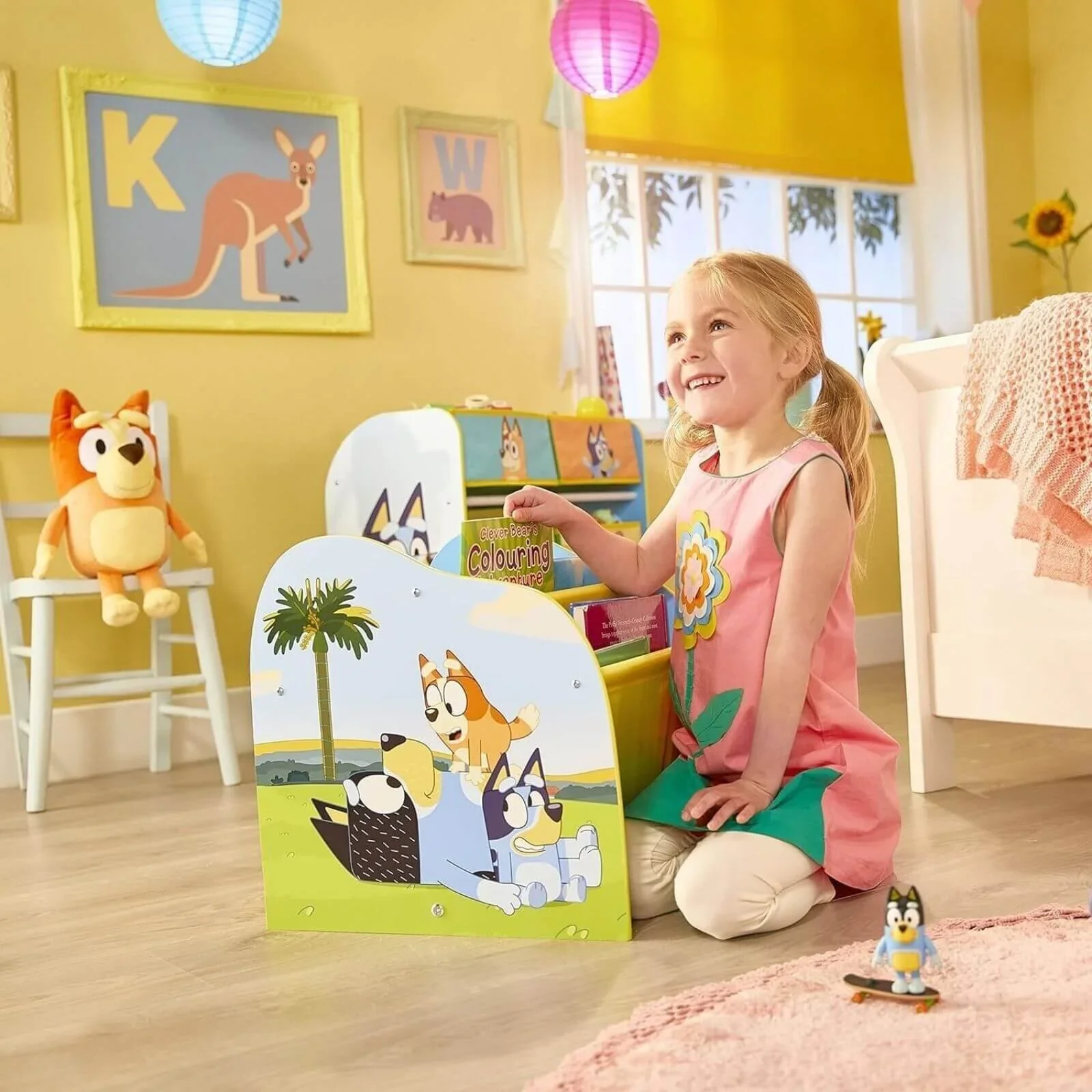 Hello Home Kids Sling Bookcase - Bluey - Image 2