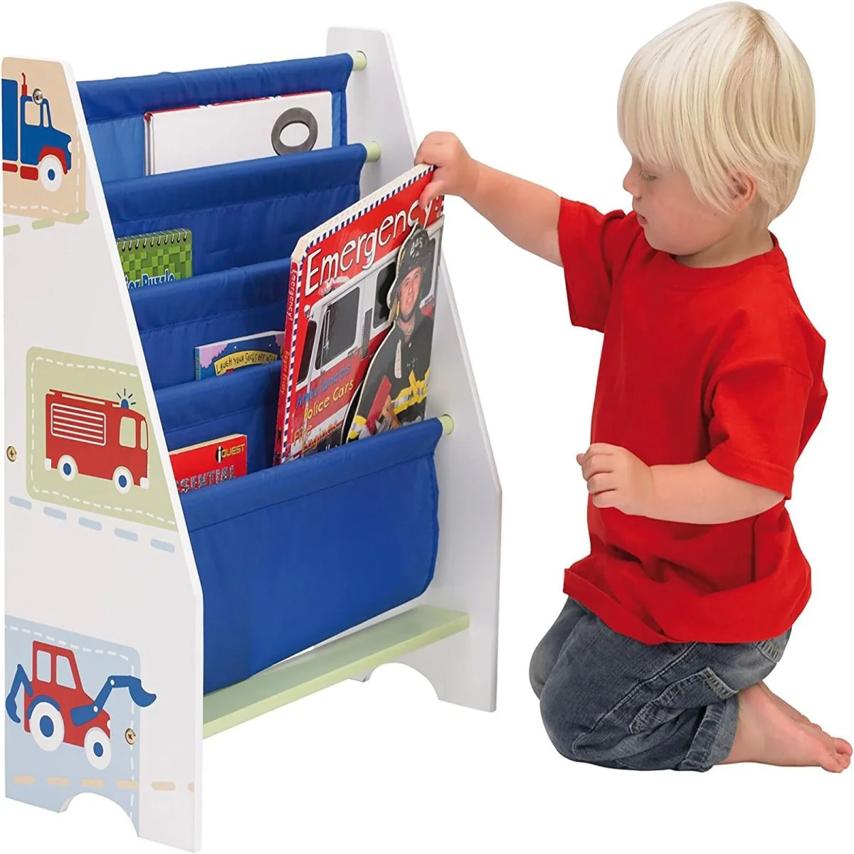 Hello Home Kids Sling Bookcase - Vehicles - Image 3