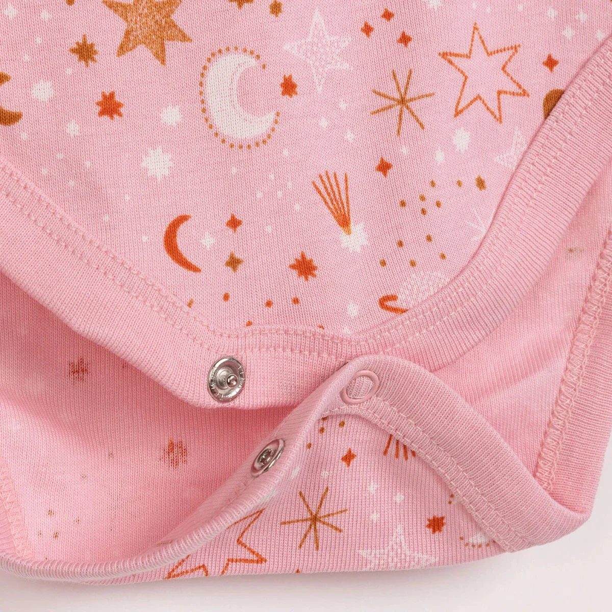 HelloBaby 2-Pack Short Sleeve Bodysuits Girls - Pink - Image 6