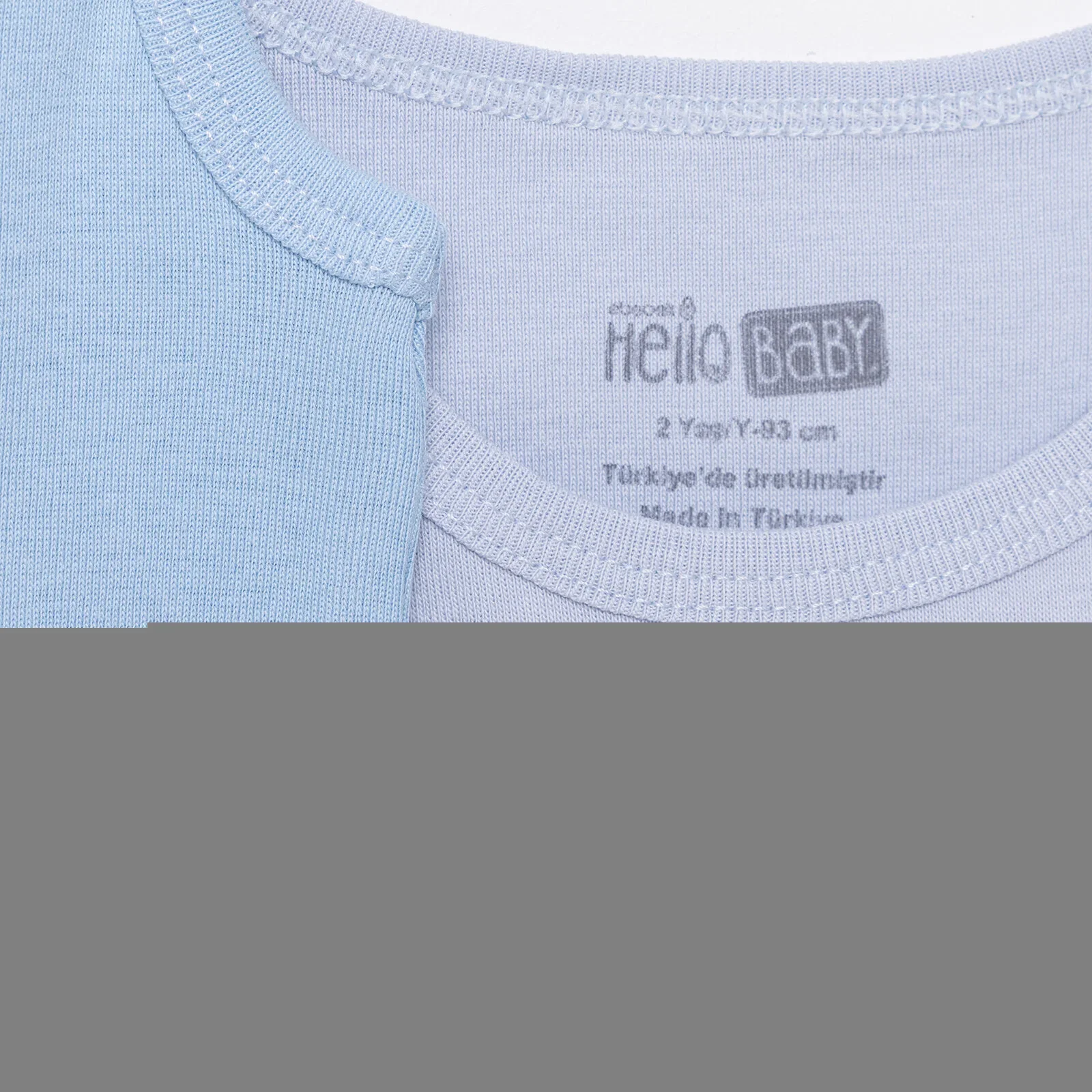 HelloBaby 2 Pcs Athlete - Light Blue - Image 8