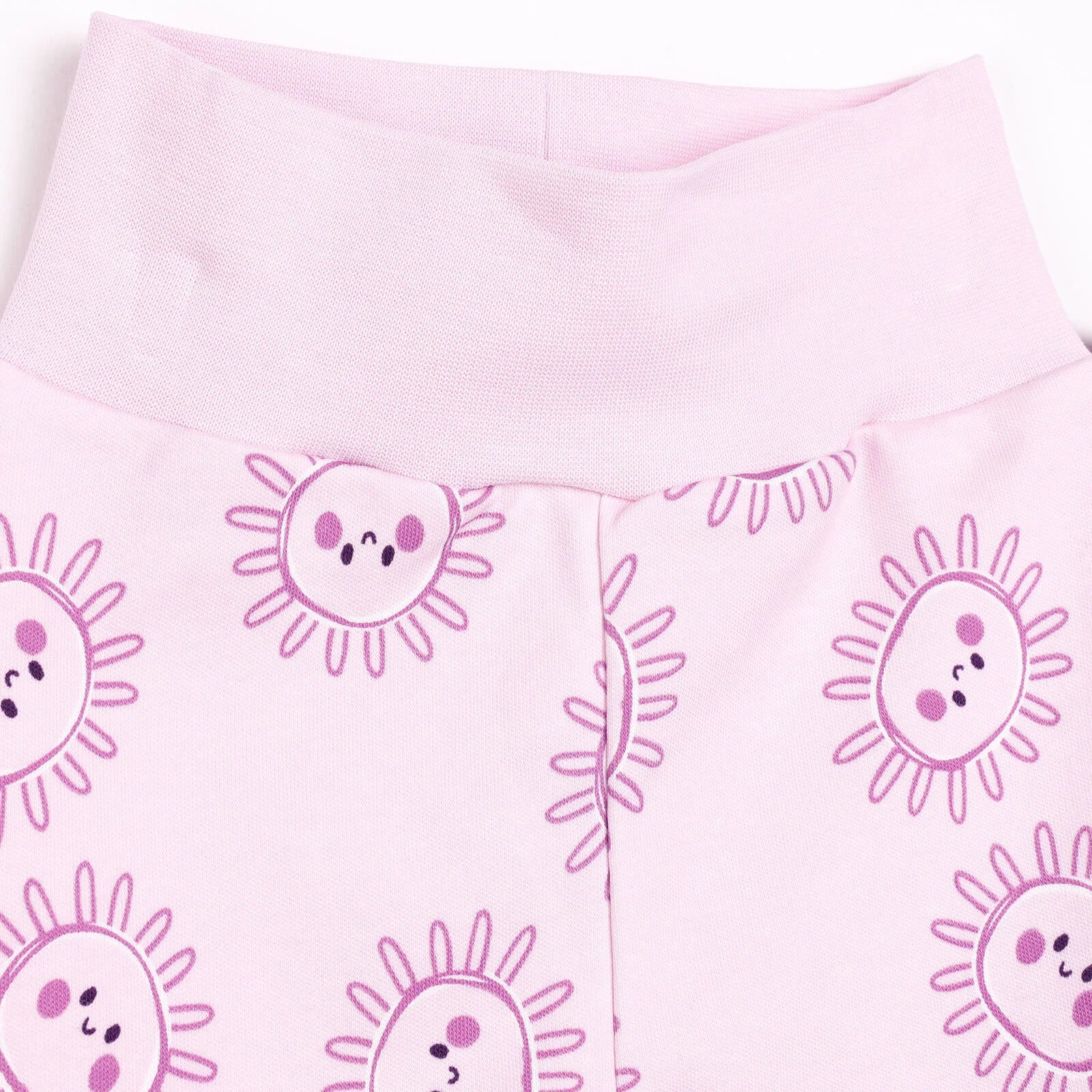 HelloBaby 2 Piece Footed Bottom - Purple - Image 3