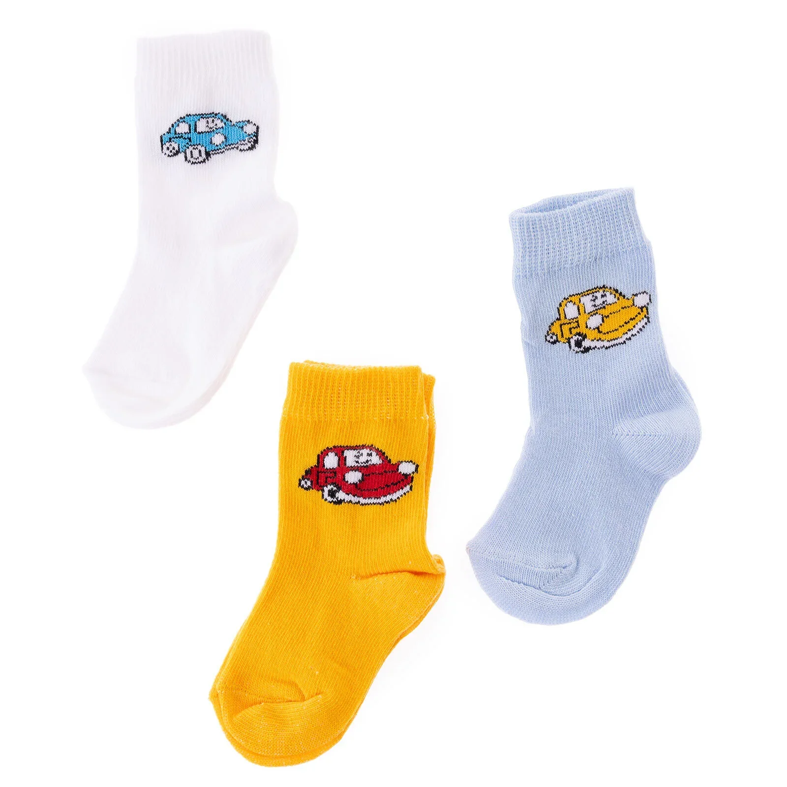 HelloBaby Ankle Socks 3 pcs - Ecru - Image 2