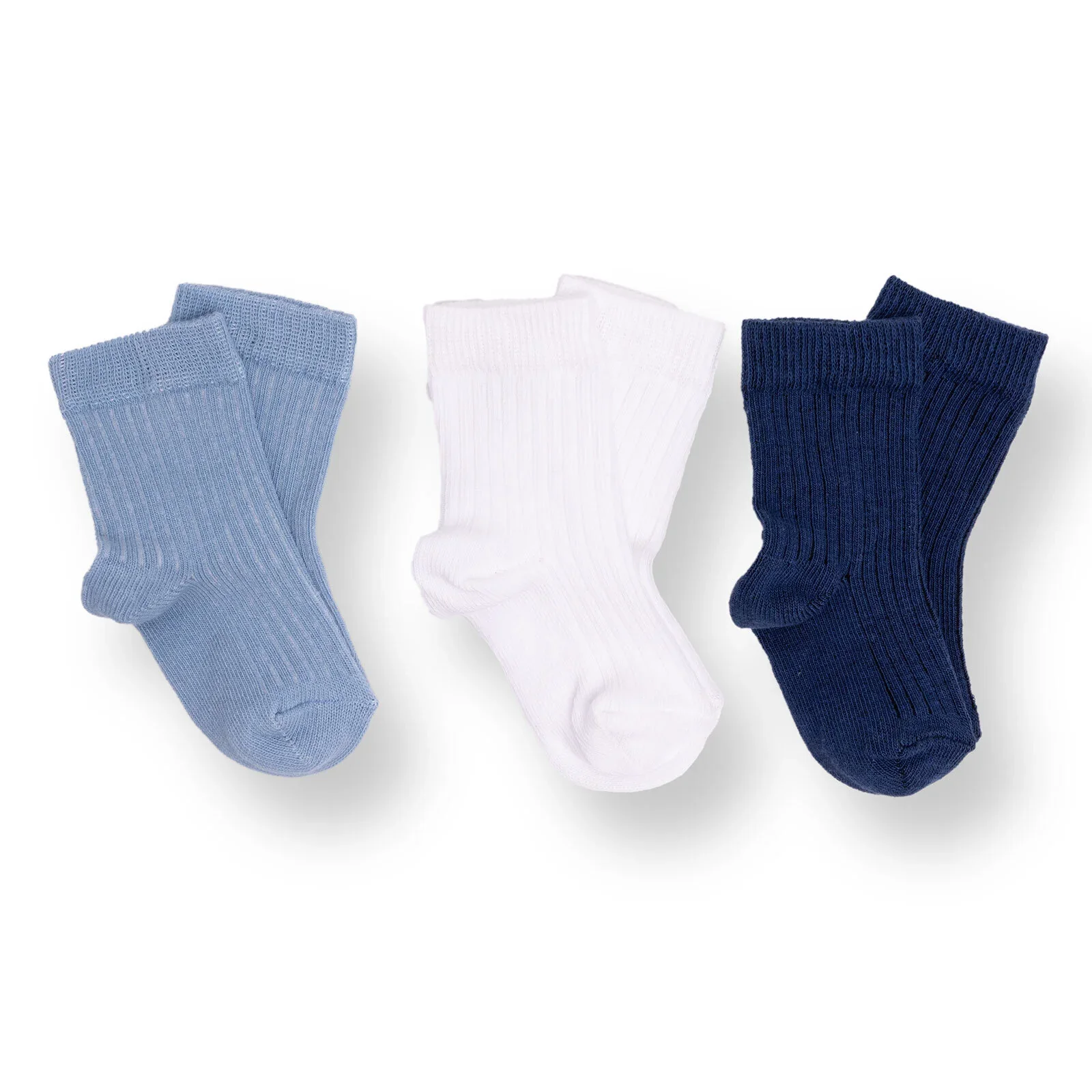 HelloBaby Ankle Socks 3 pcs - Navy Blue - Image 3
