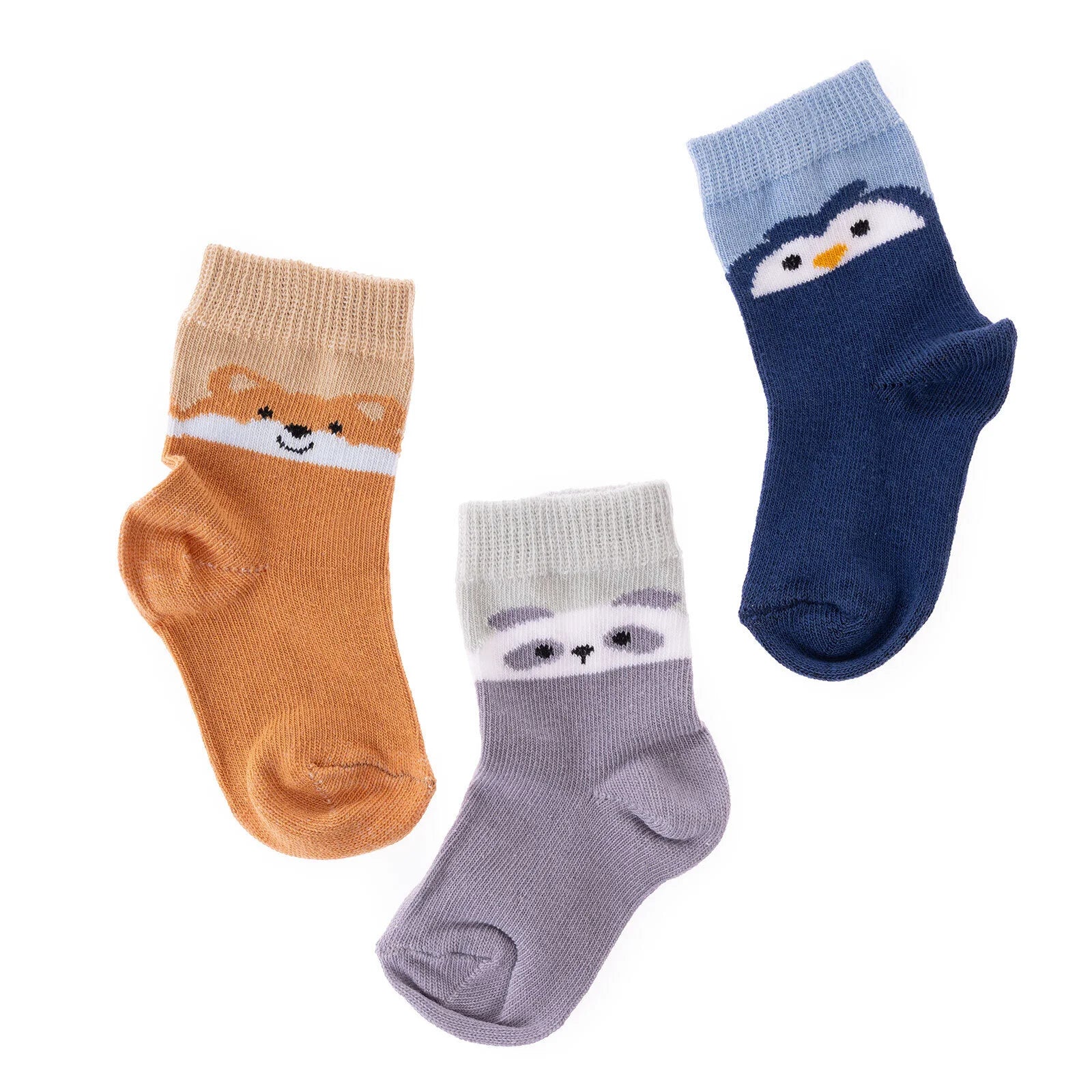 HelloBaby Ankle Socks 3 pcs - Blue - Image 4