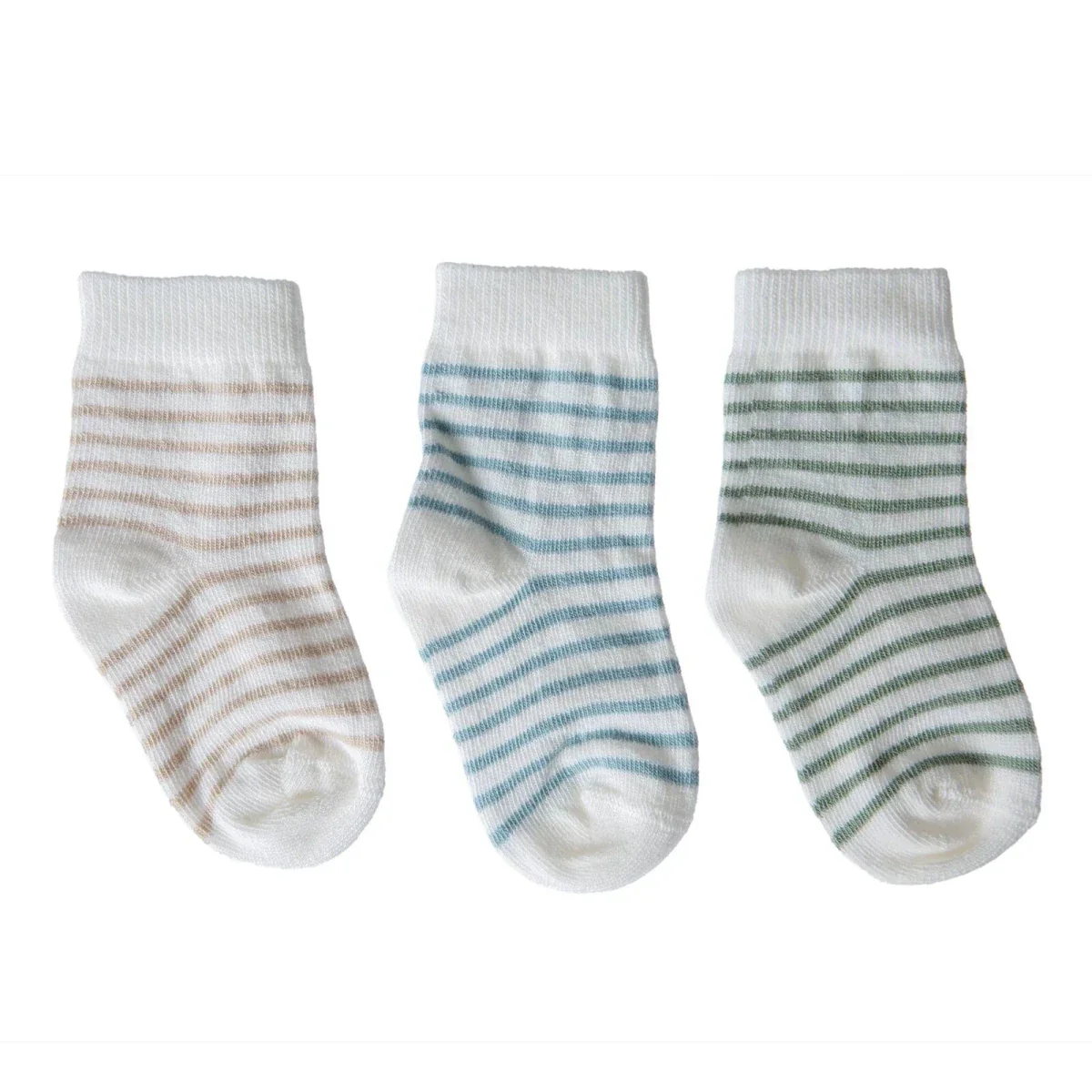 HelloBaby Ankle Socks 3 pcs - Green - Image 5