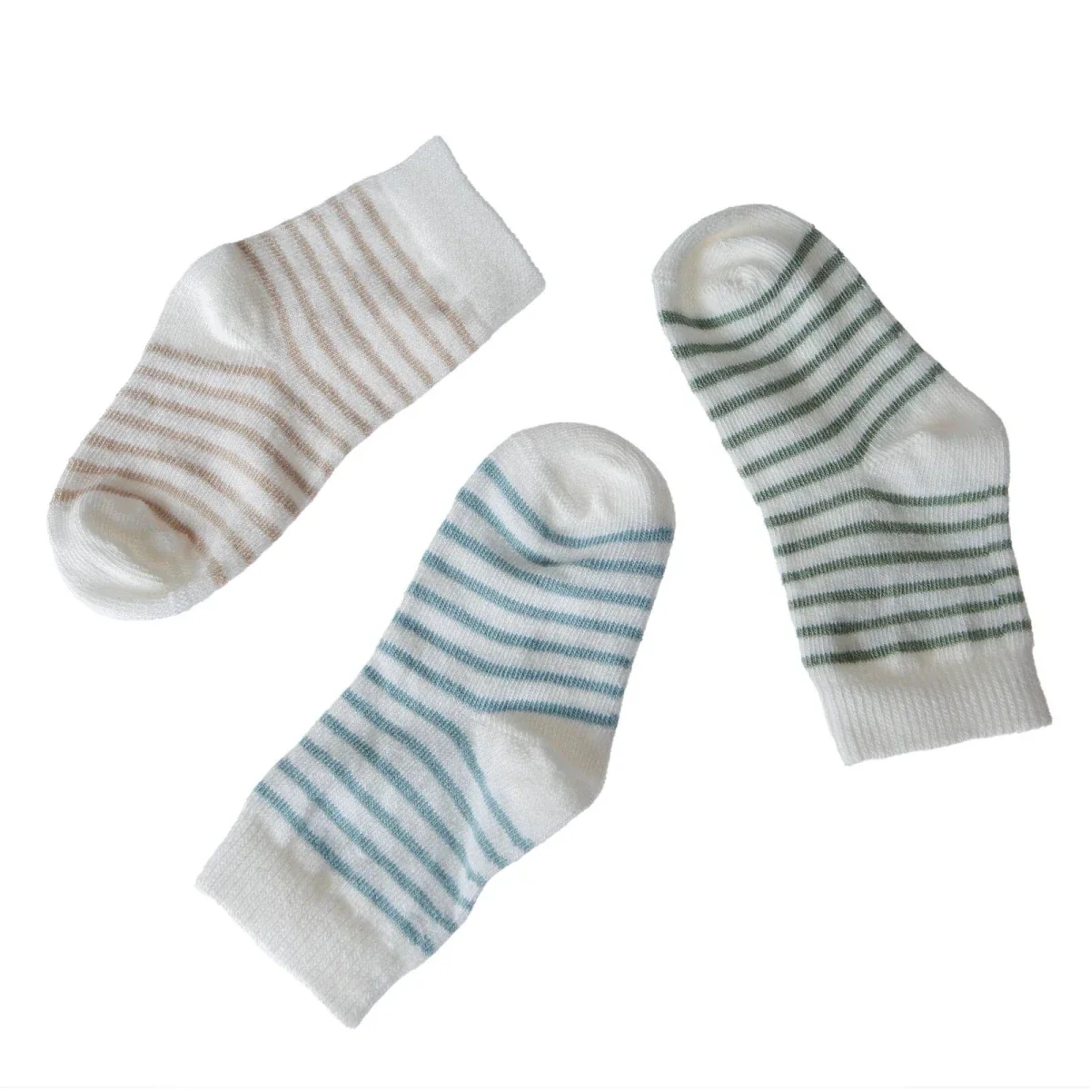 HelloBaby Ankle Socks 3 pcs - Green - Image 6