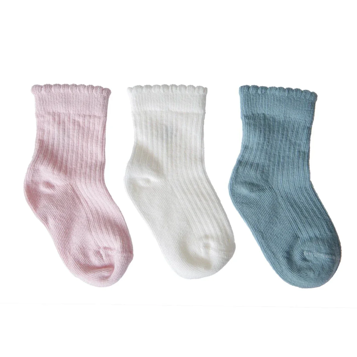 HelloBaby Ankle Socks 3 pcs - Pink - Image 5