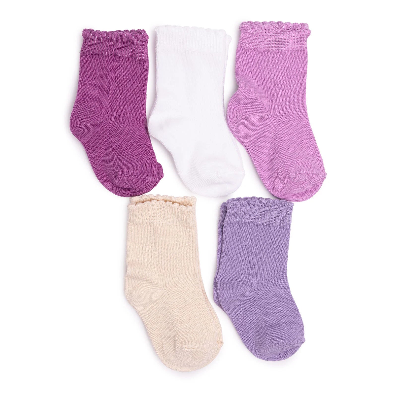 HelloBaby Ankle Socks 5 pcs - Lilac - Image 2