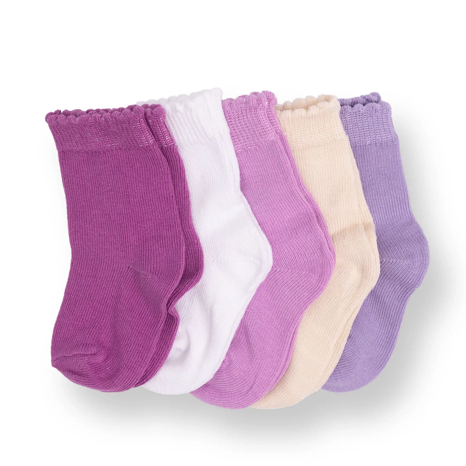 HelloBaby Ankle Socks 5 pcs - Lilac - Image 3