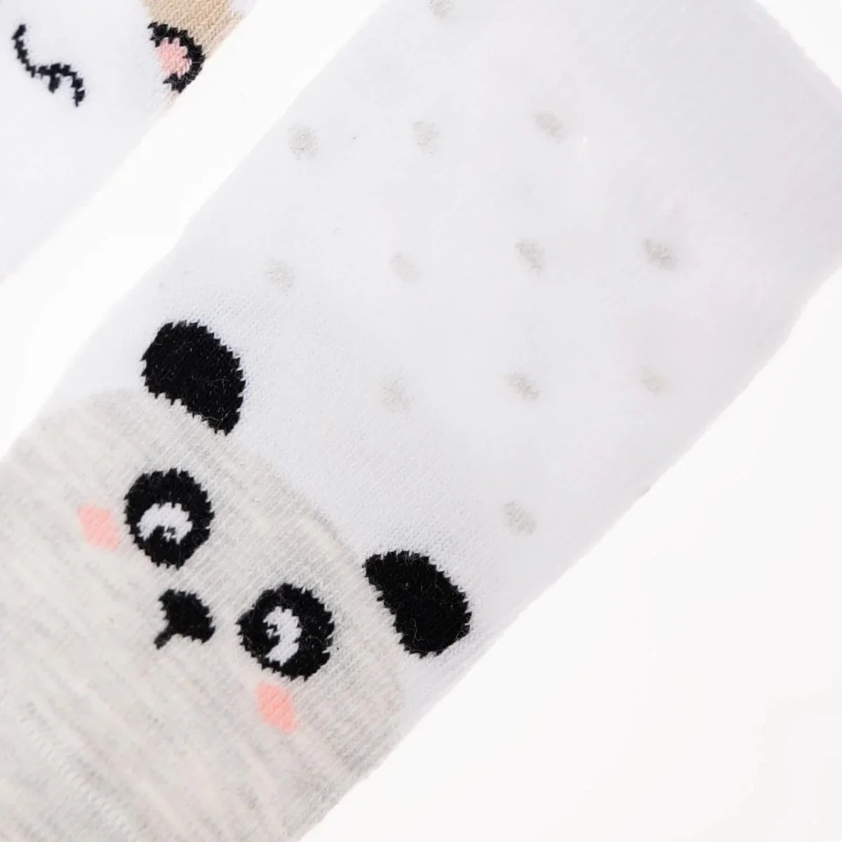 HelloBaby Ankle Socks 5 pcs - White Printed - Image 7