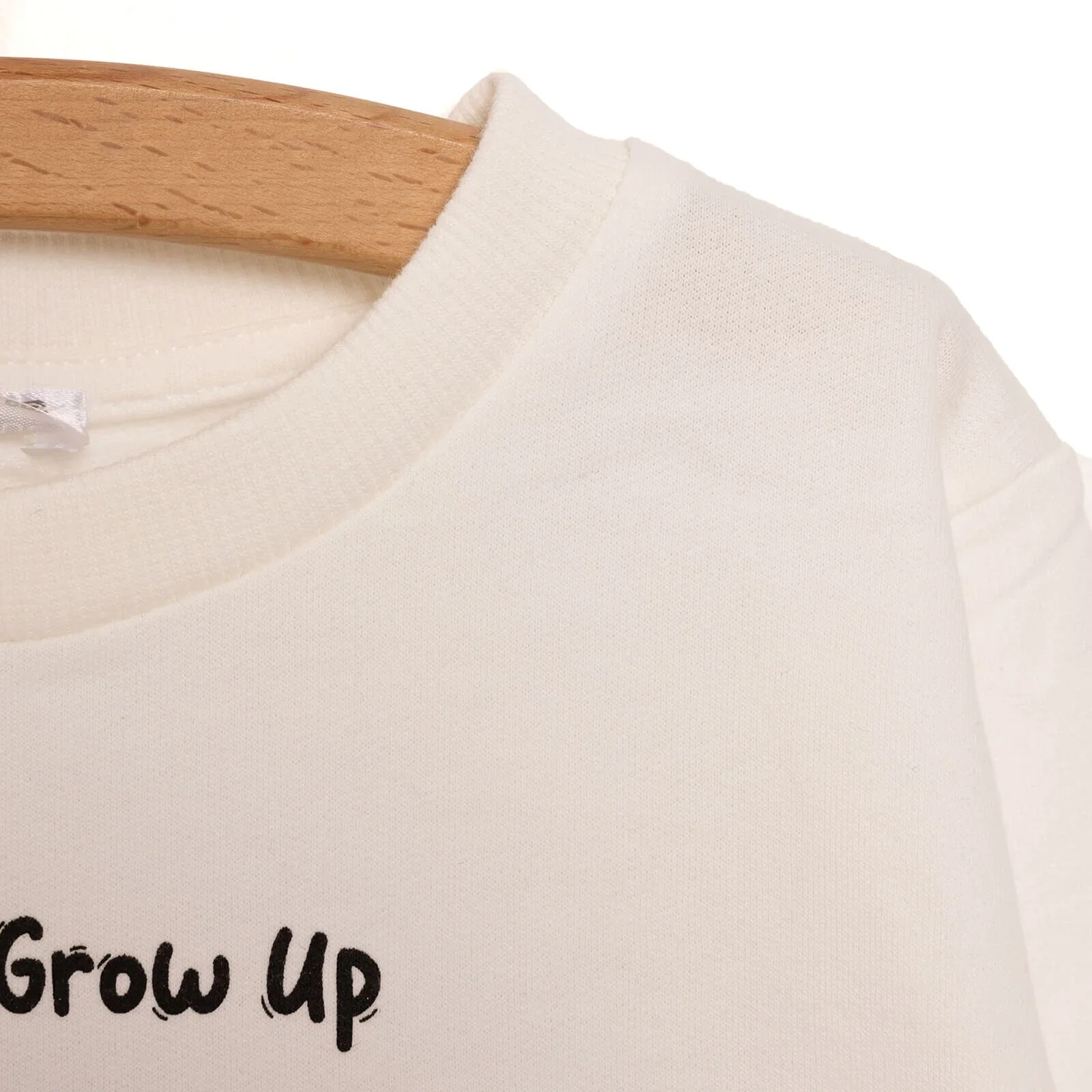 HelloBaby Baby Boy Basic Giraffe Printed Sweatshirt - Ecru - Image 3
