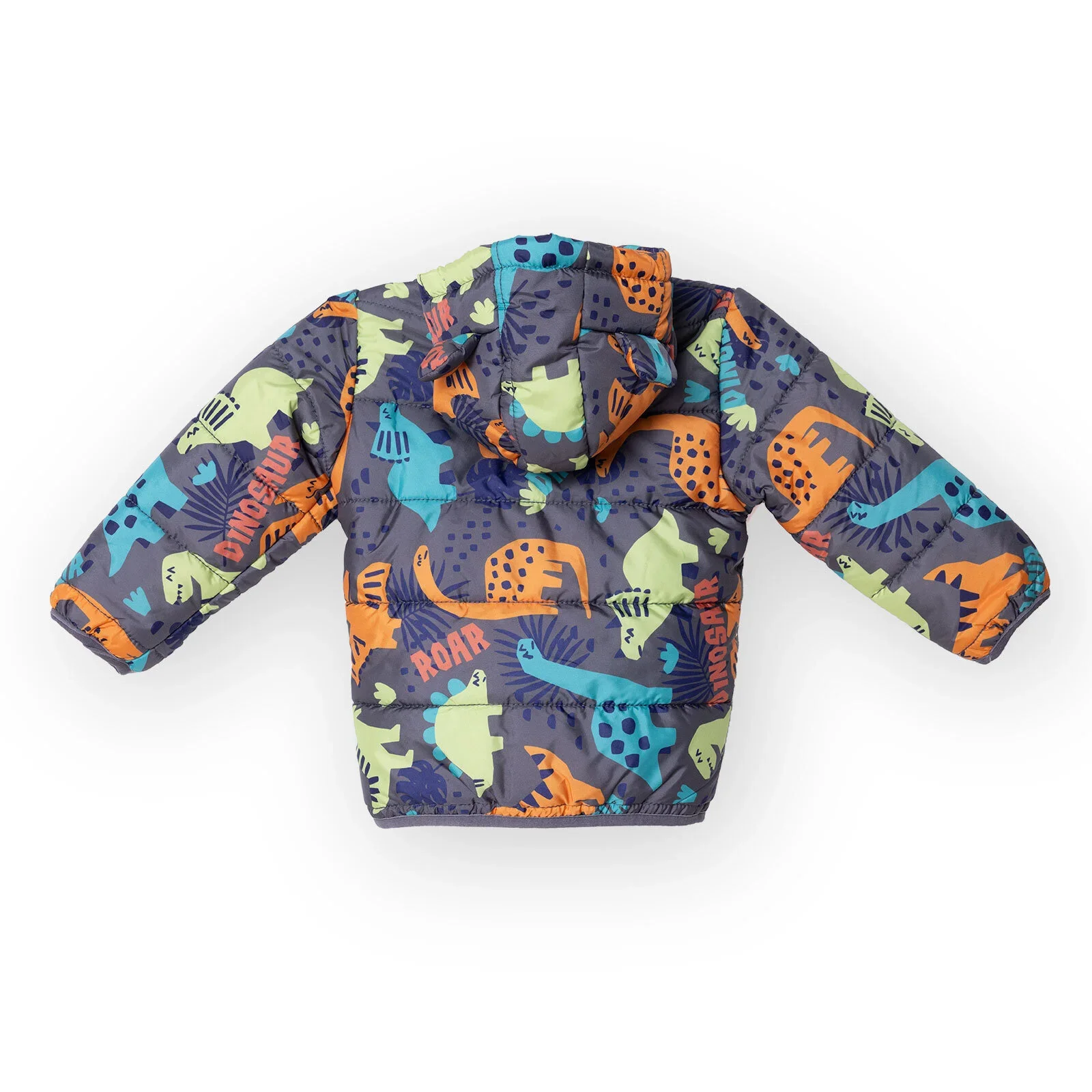 HelloBaby Baby Boy Dinosaur Printed Coat - Printed - Image 2