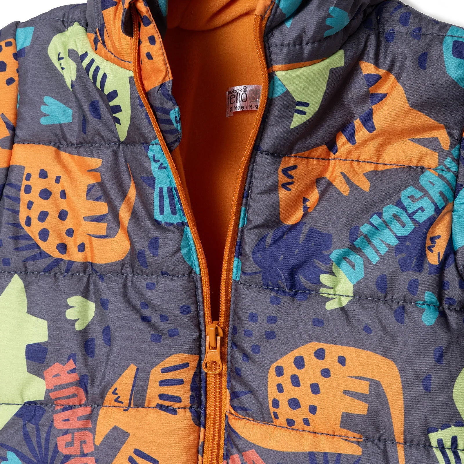 HelloBaby Baby Boy Dinosaur Printed Coat - Printed - Image 4