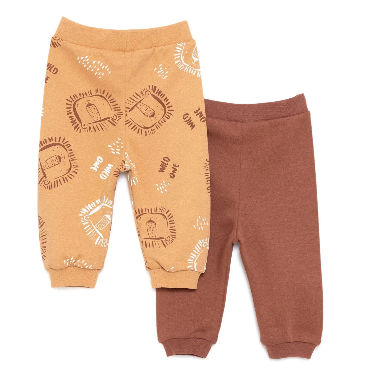 HelloBaby Baby Boy Footed Bottom - Brown - Image 2