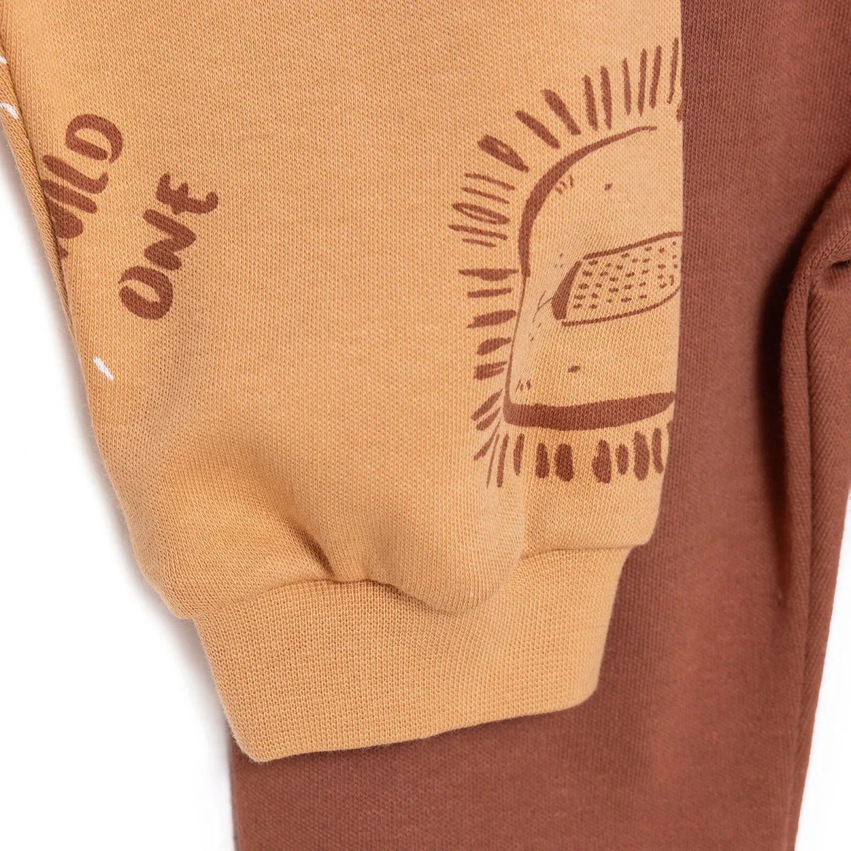HelloBaby Baby Boy Footed Bottom - Brown - Image 5