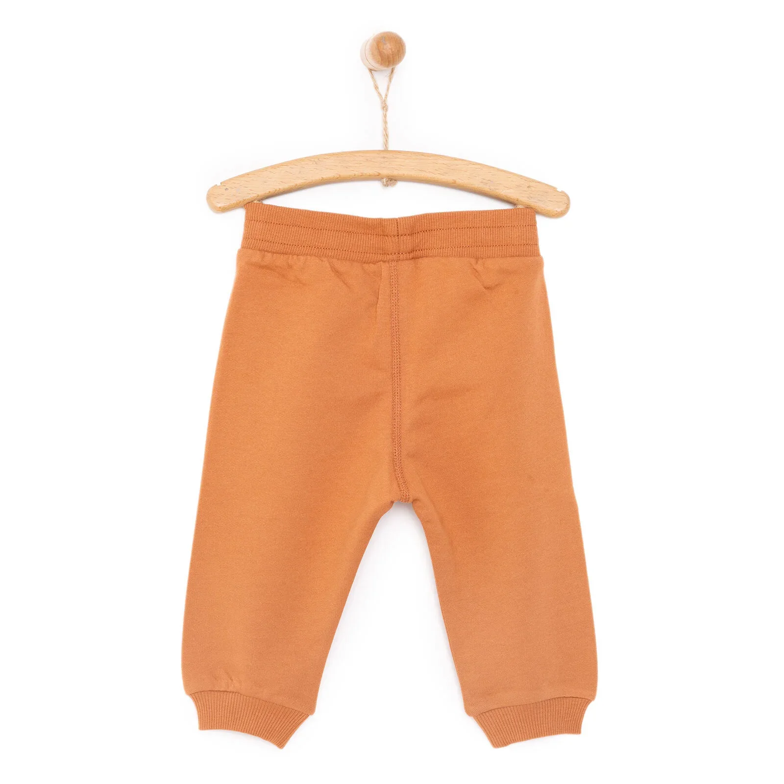 HelloBaby Baby Boy Joggers - Brown - Image 2