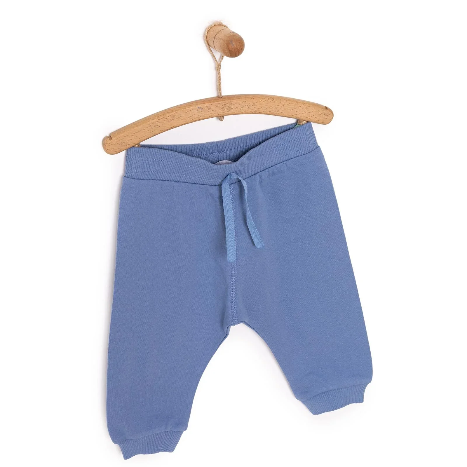 HelloBaby Baby Boy Joggers - Blue - Image 6