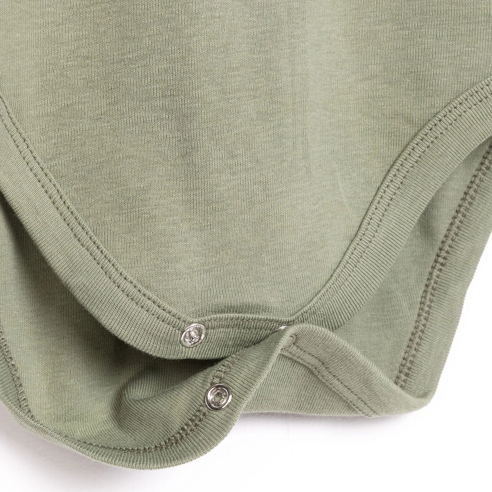 HelloBaby Baby Boy Long Sleeve Bodysuit 2pcs - Khaki - Image 5