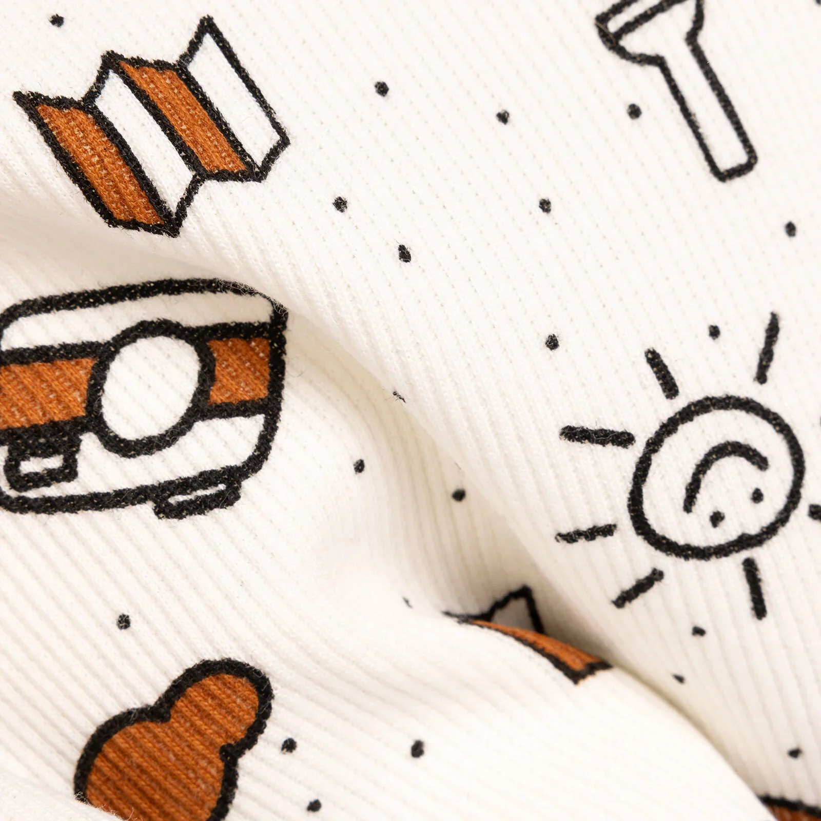 HelloBaby  Baby Boy Long Sleeve Pyjamas - Ecru - Image 5