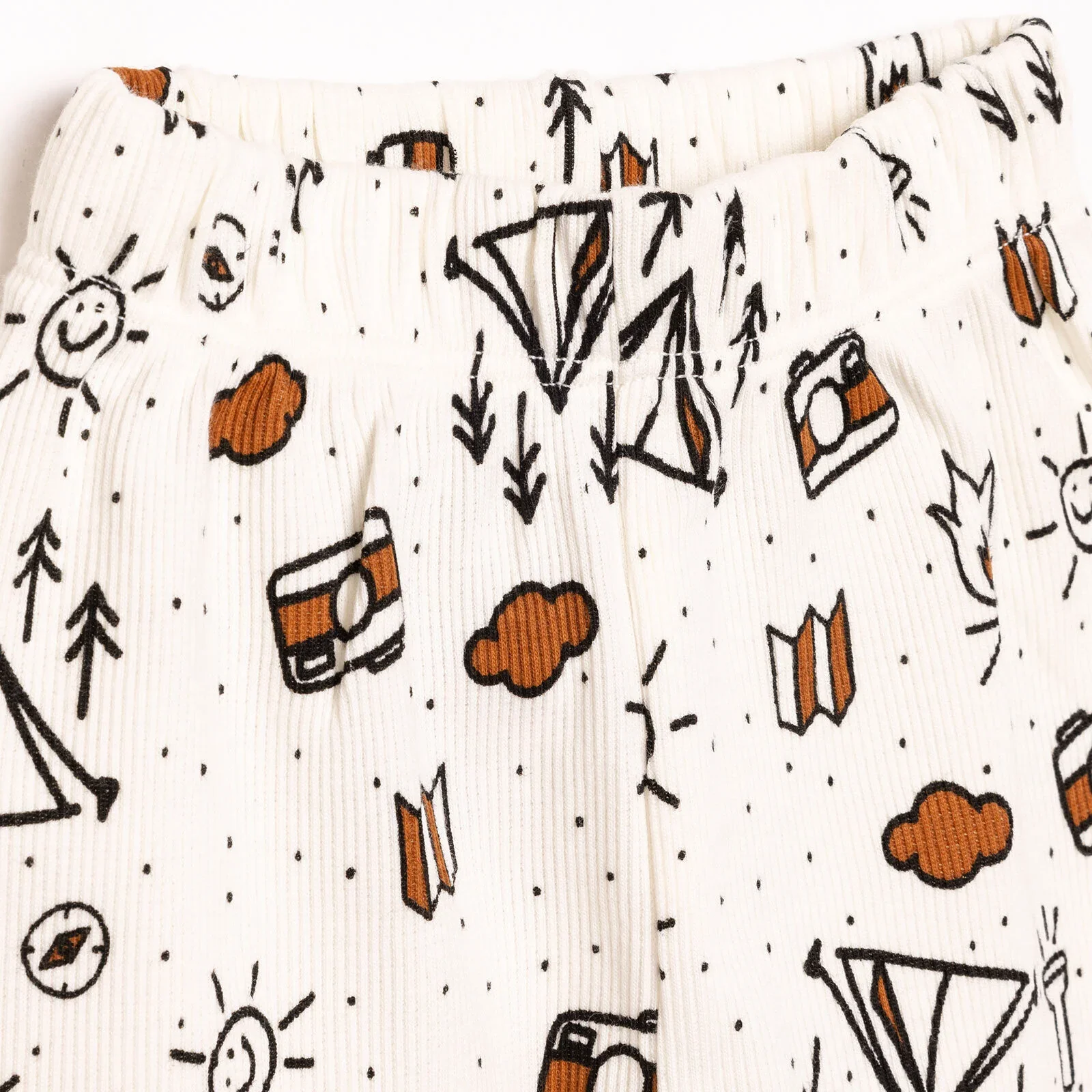 HelloBaby  Baby Boy Long Sleeve Pyjamas - Ecru - Image 6