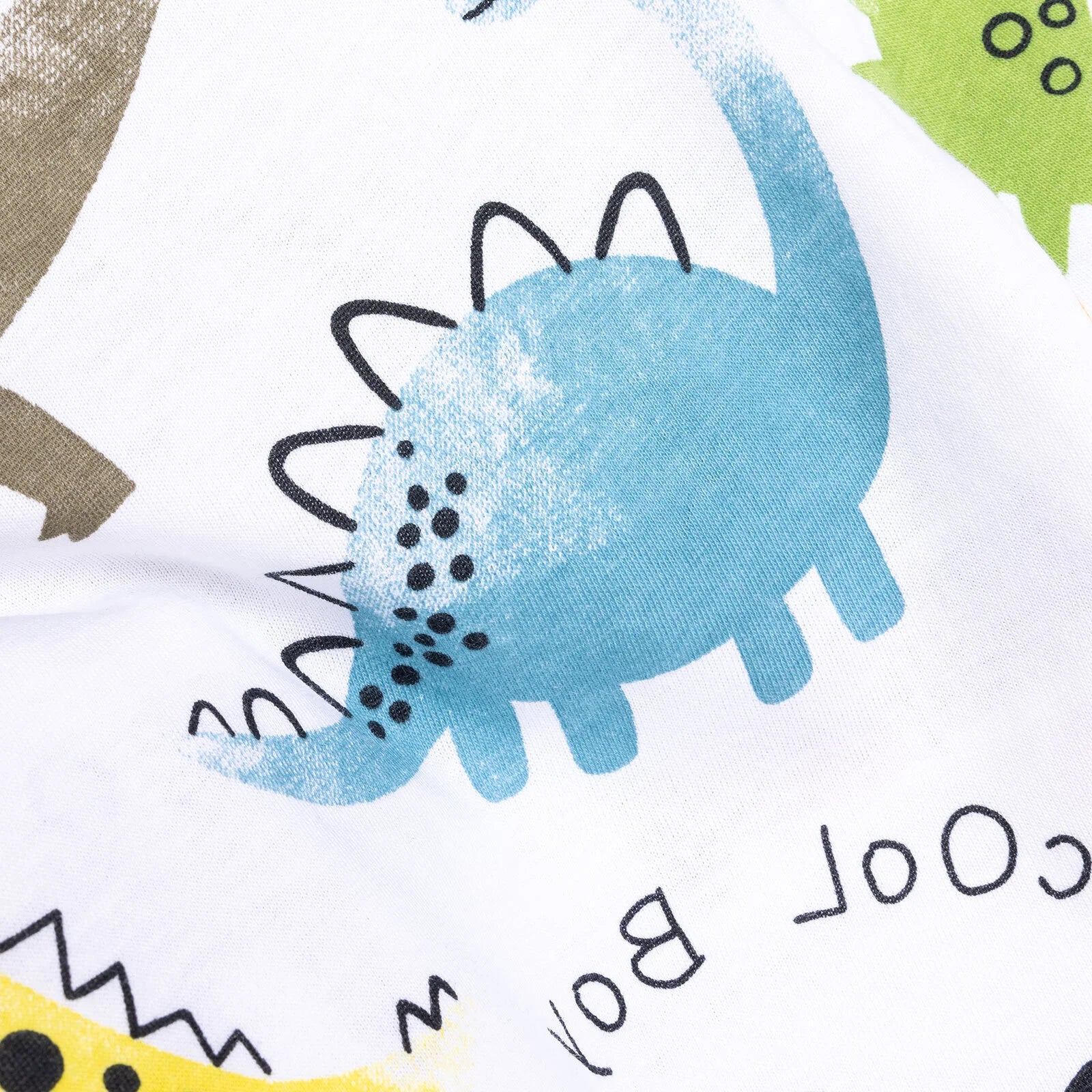 HelloBaby Baby Boy Long Sleeve Pyjamas Set - White - Image 6