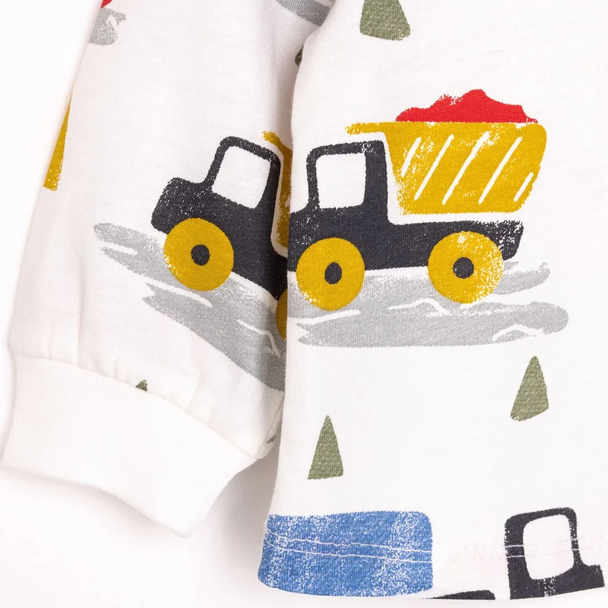 HelloBaby Baby Boy Long Sleeve Pyjamas Set - Ecru - Image 5