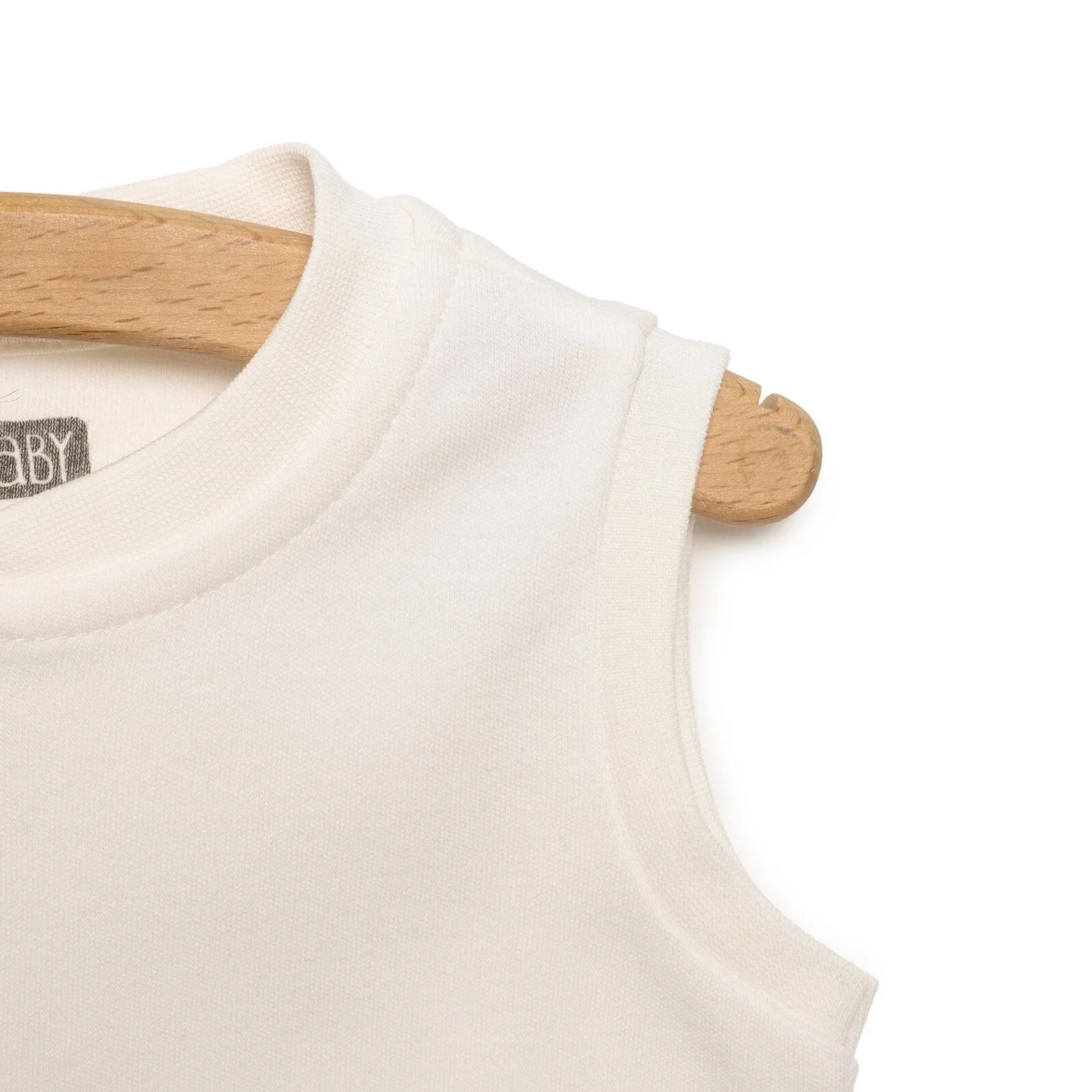 HelloBaby Baby Boy Ribbed Cardigan - Ecru - Image 6