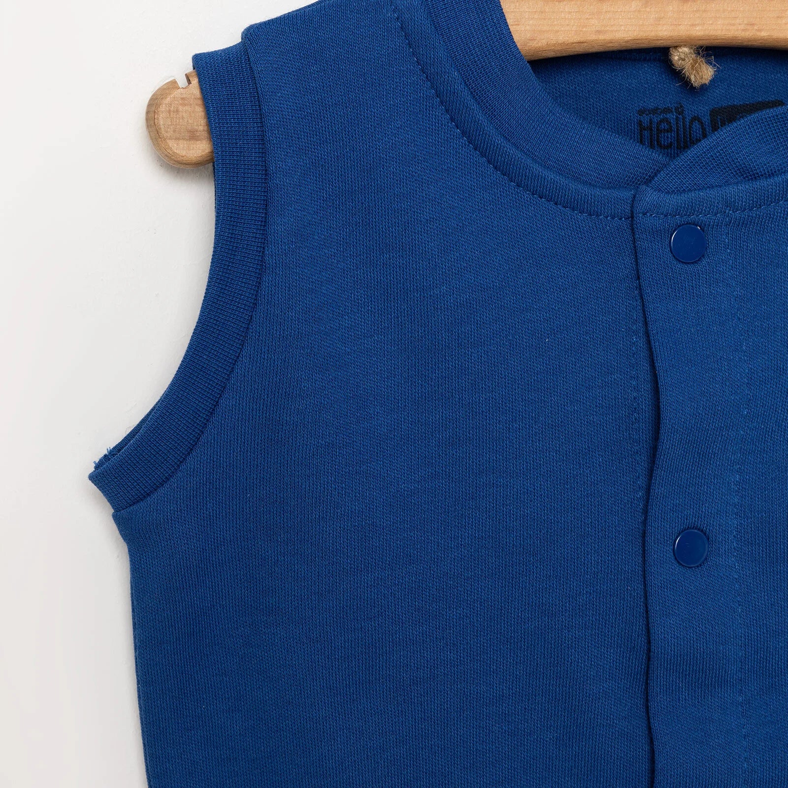 HelloBaby Baby Boy Ribbed Cardigan - Navy Blue - Image 4
