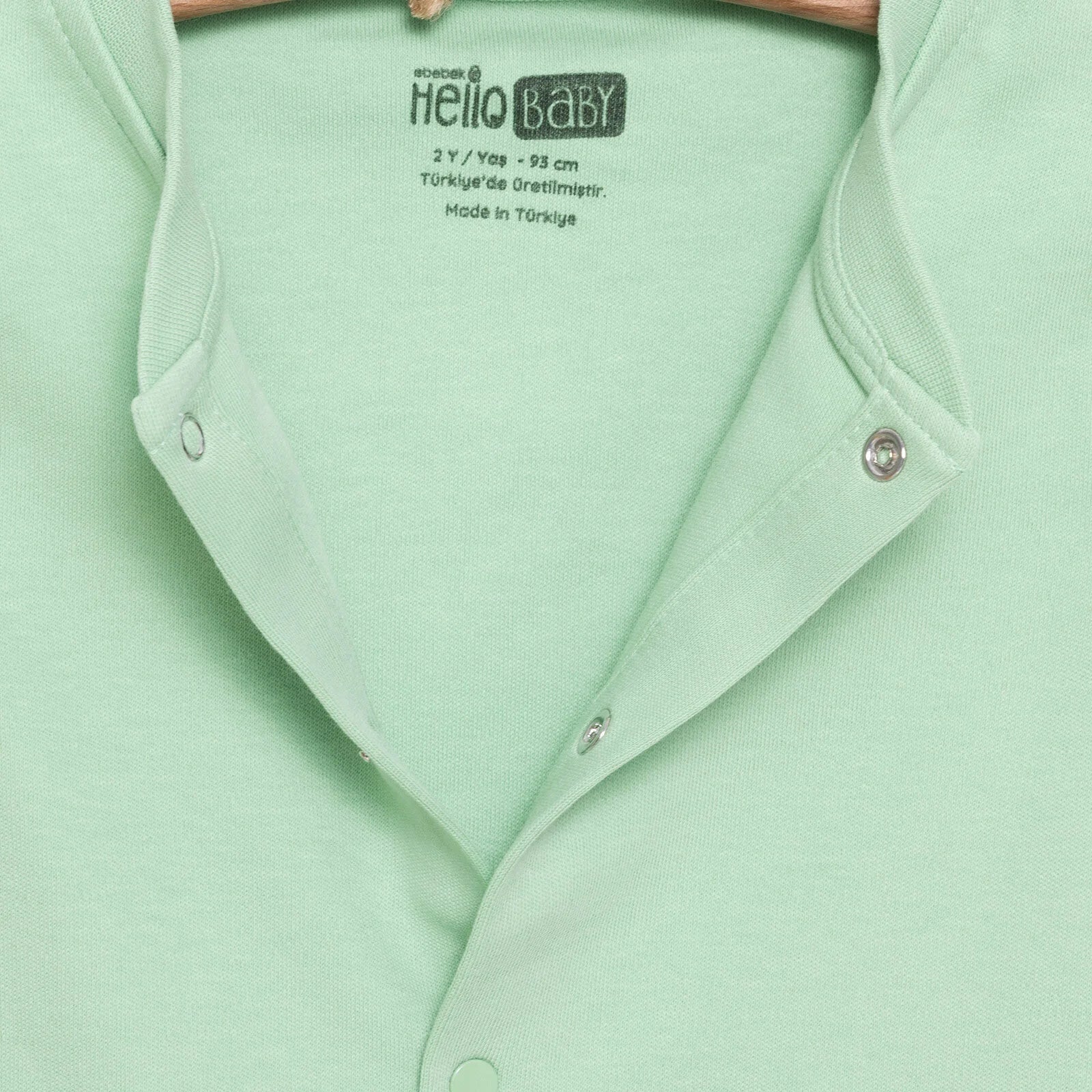 HelloBaby Baby Boy Ribbed Cardigan - Green - Image 7