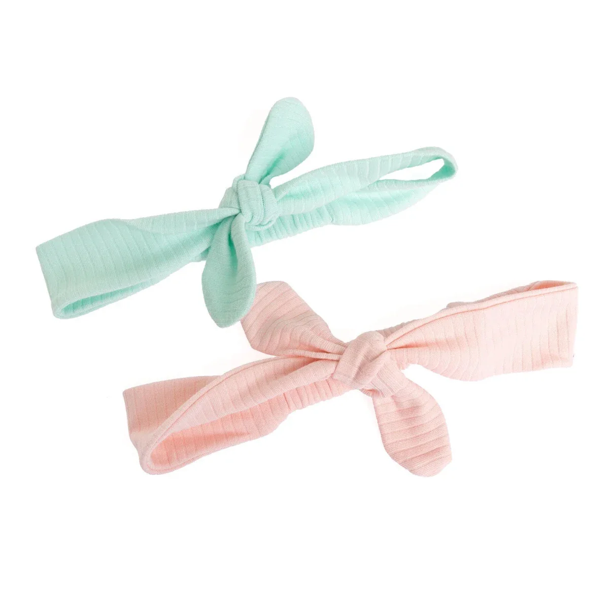 HelloBaby Baby Girl 2 Pcs  Hair Bands - Light Pink - Image 5
