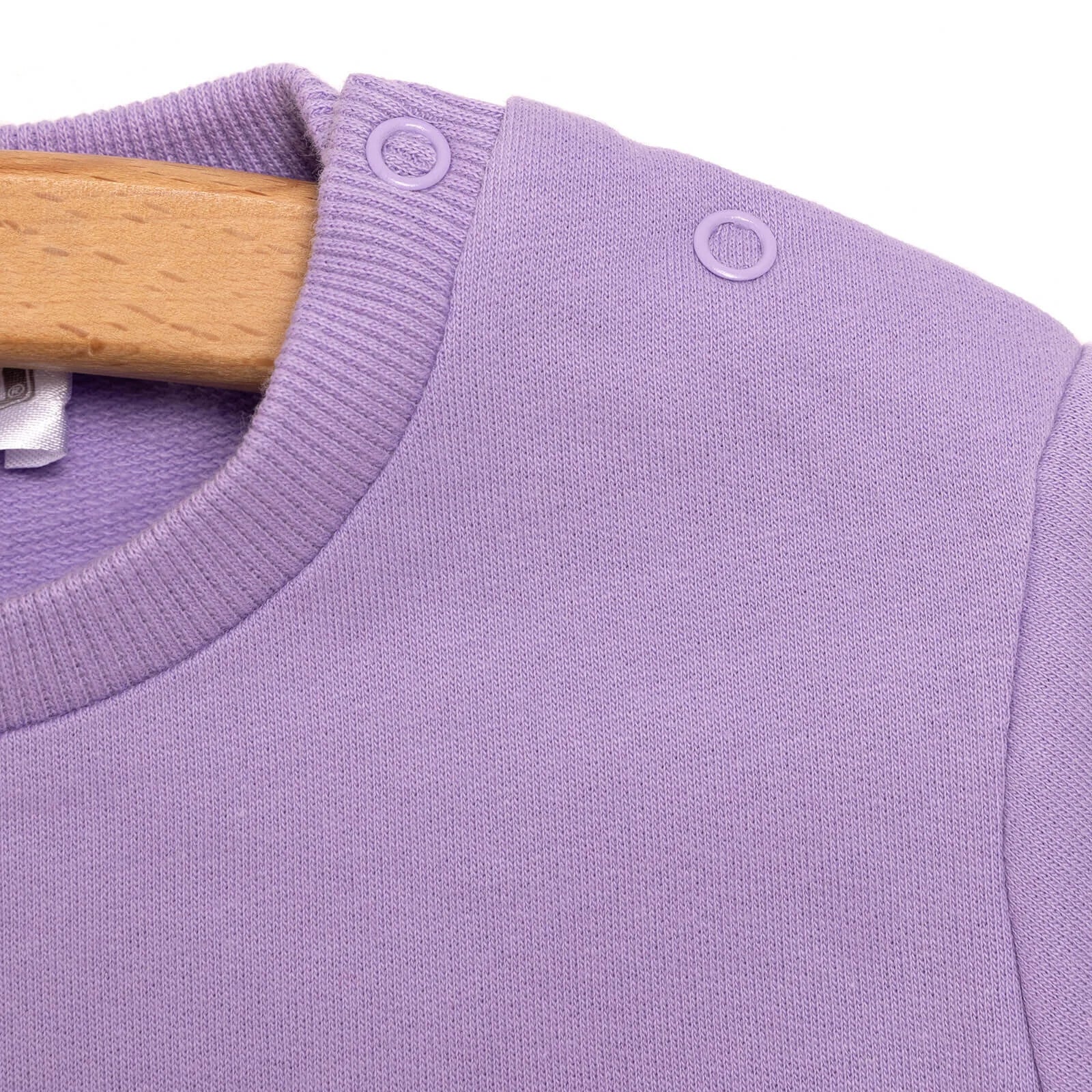 HelloBaby Baby Girl Animal Printed Sweatshirt - Purple - Image 4