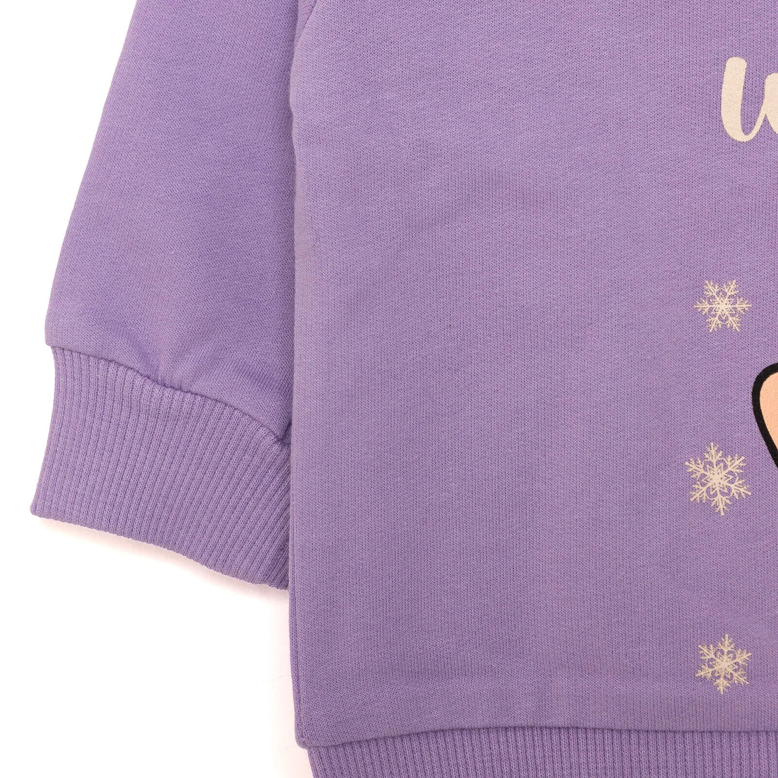 HelloBaby Baby Girl Animal Printed Sweatshirt - Purple - Image 7